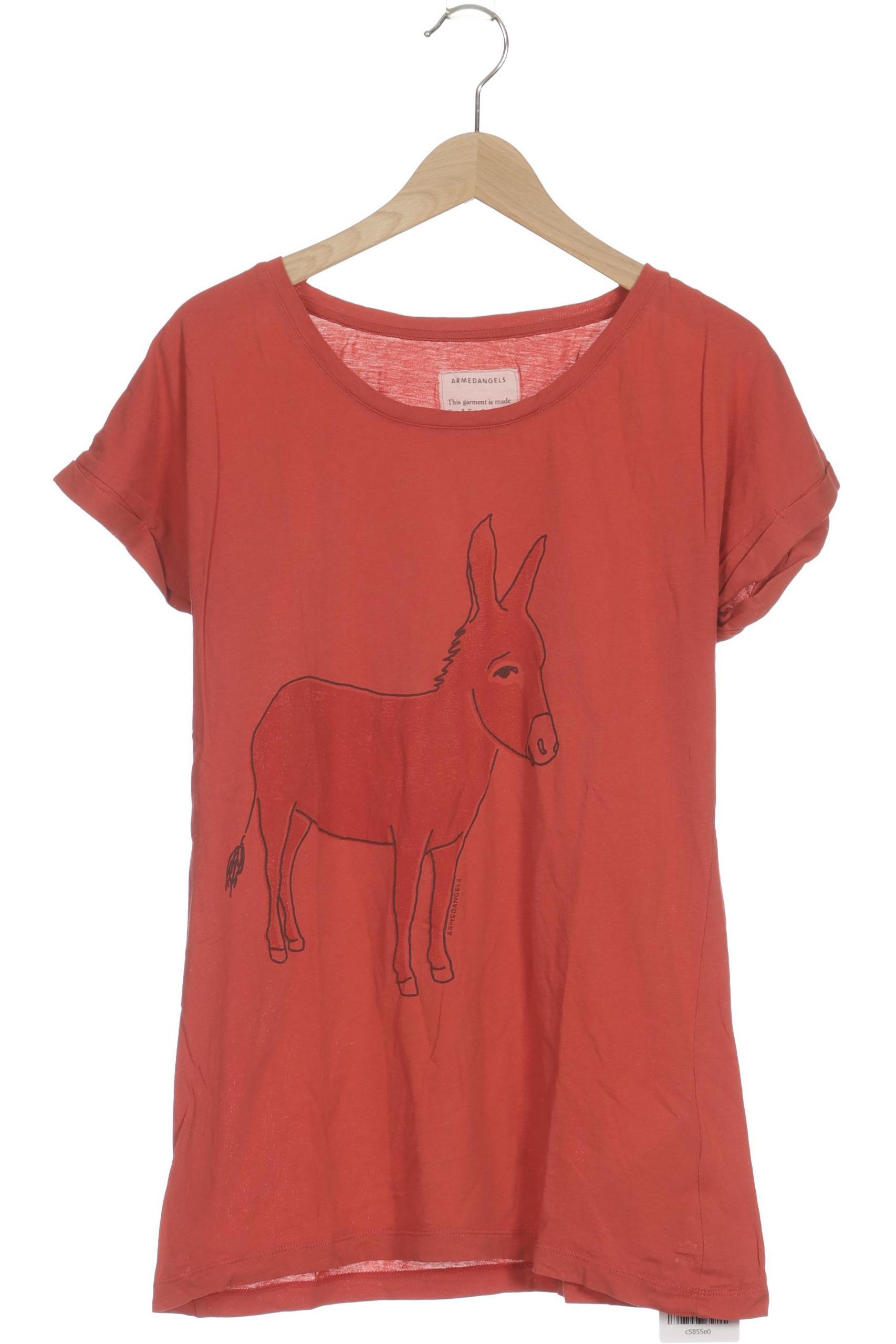 

Armedangels Damen T-Shirt, rot, Gr.