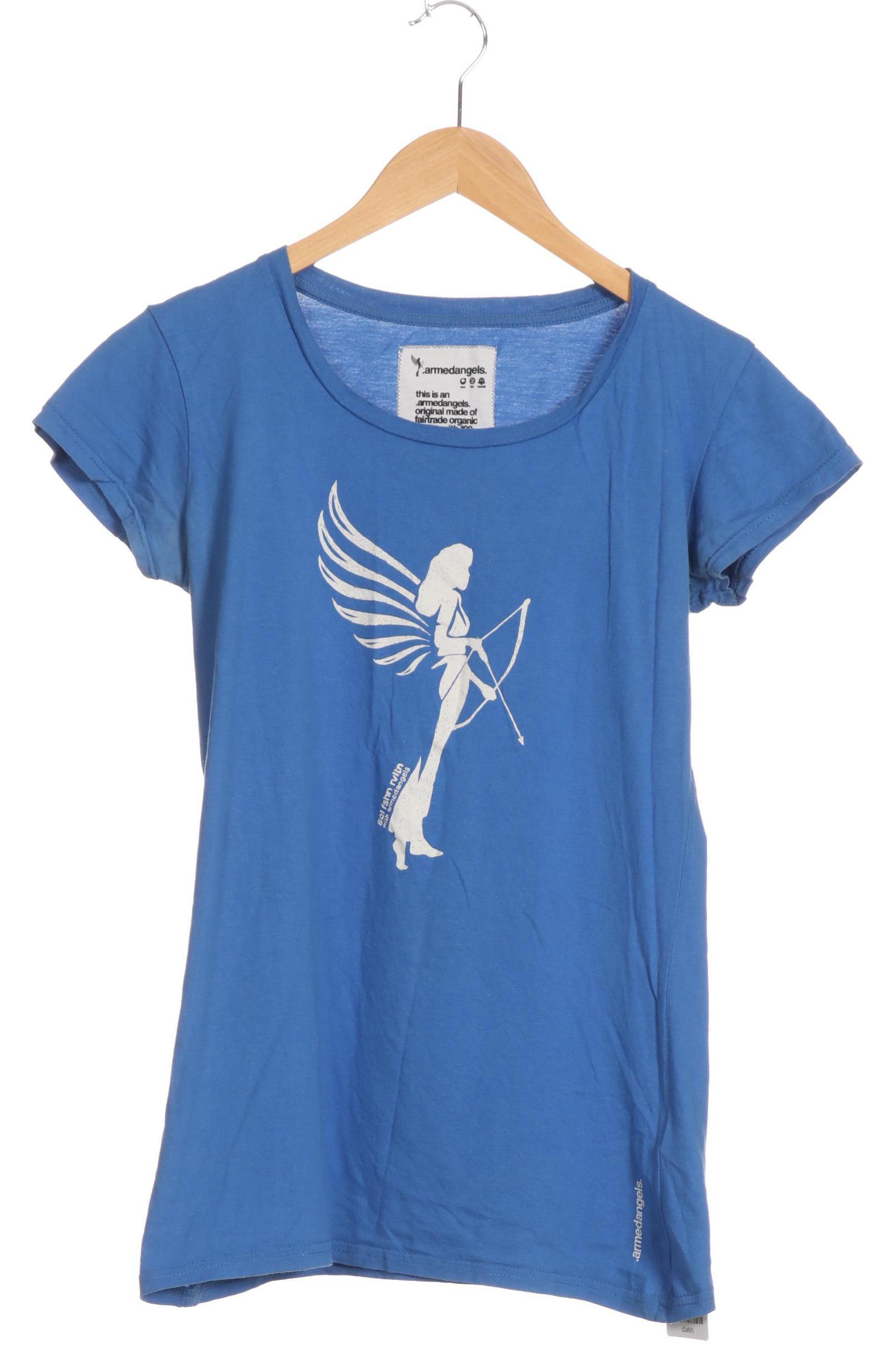

Armedangels Damen T-Shirt, blau, Gr.