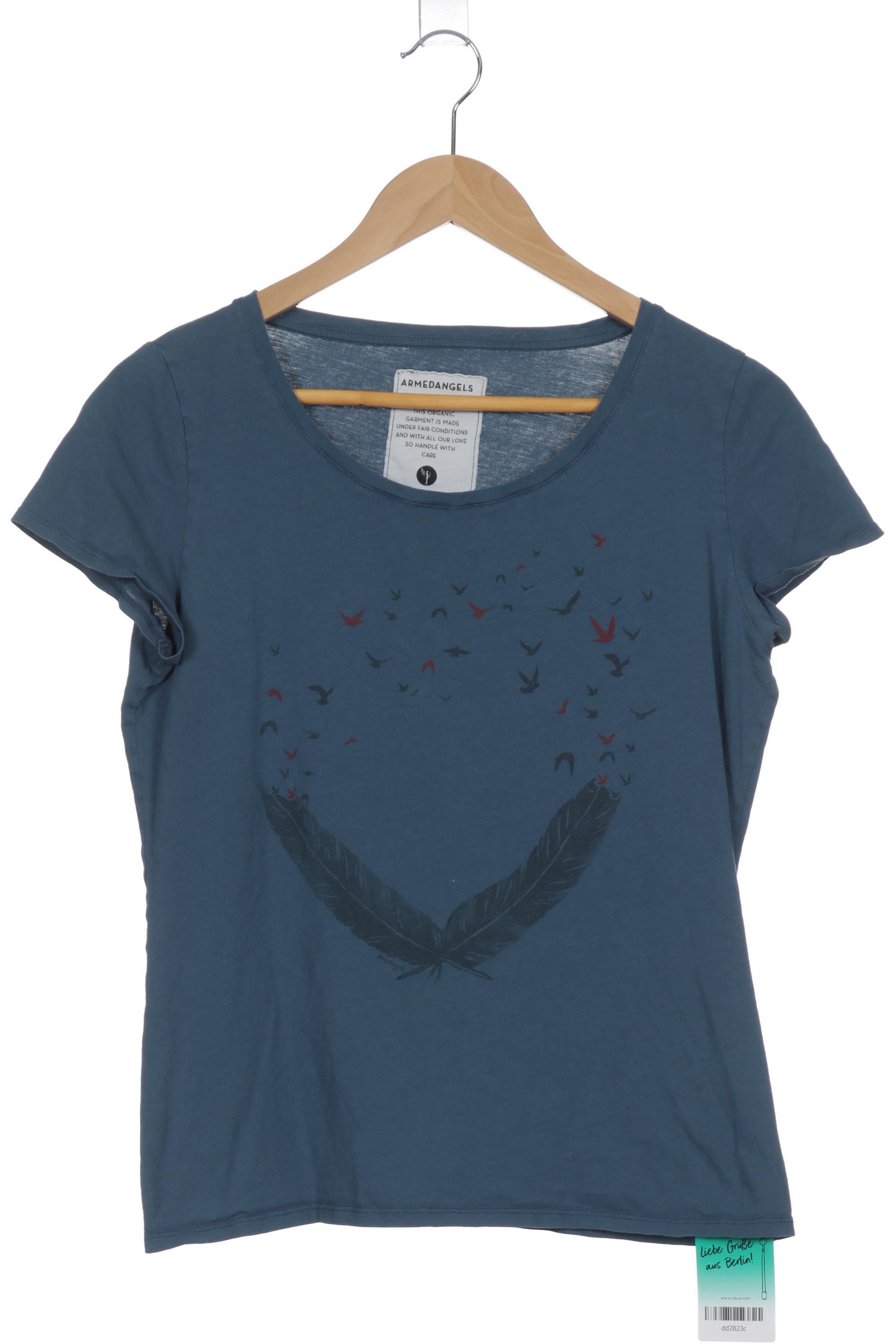 

Armedangels Damen T-Shirt, blau, Gr.