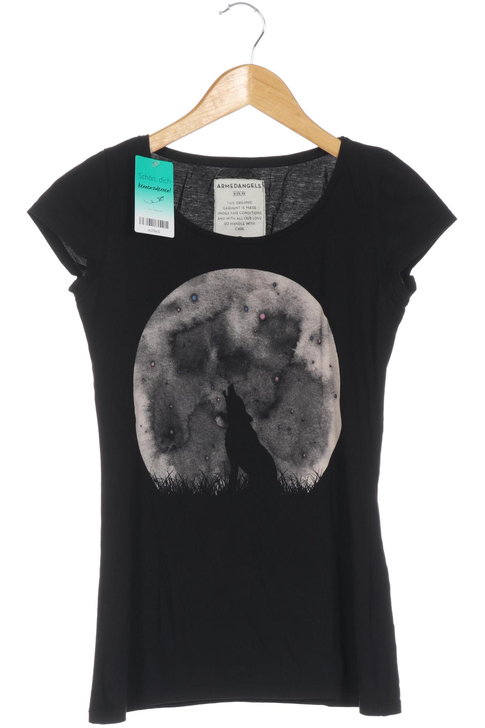 

Armedangels Damen T-Shirt, schwarz, Gr.