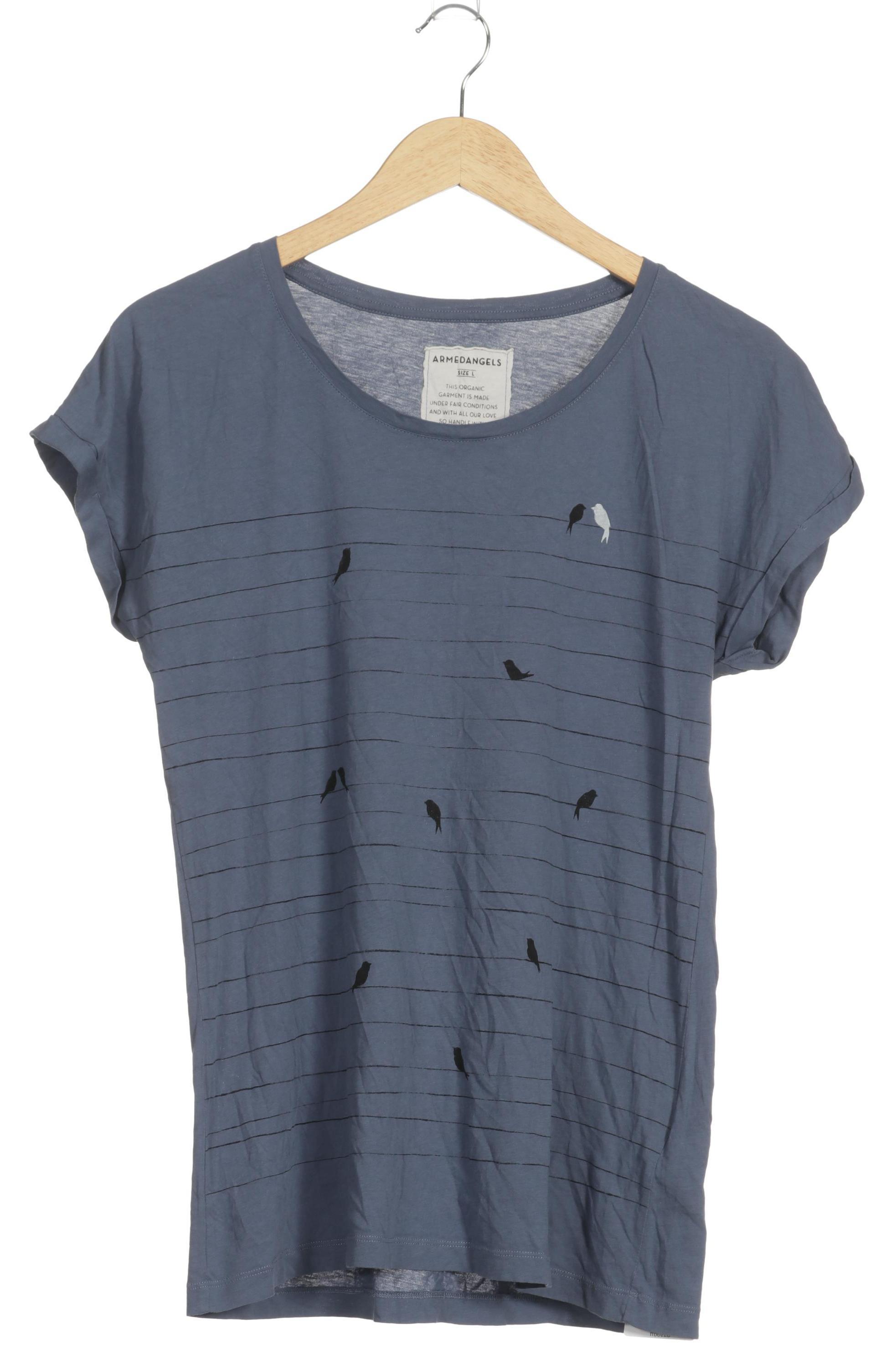 

Armedangels Damen T-Shirt, blau, Gr.