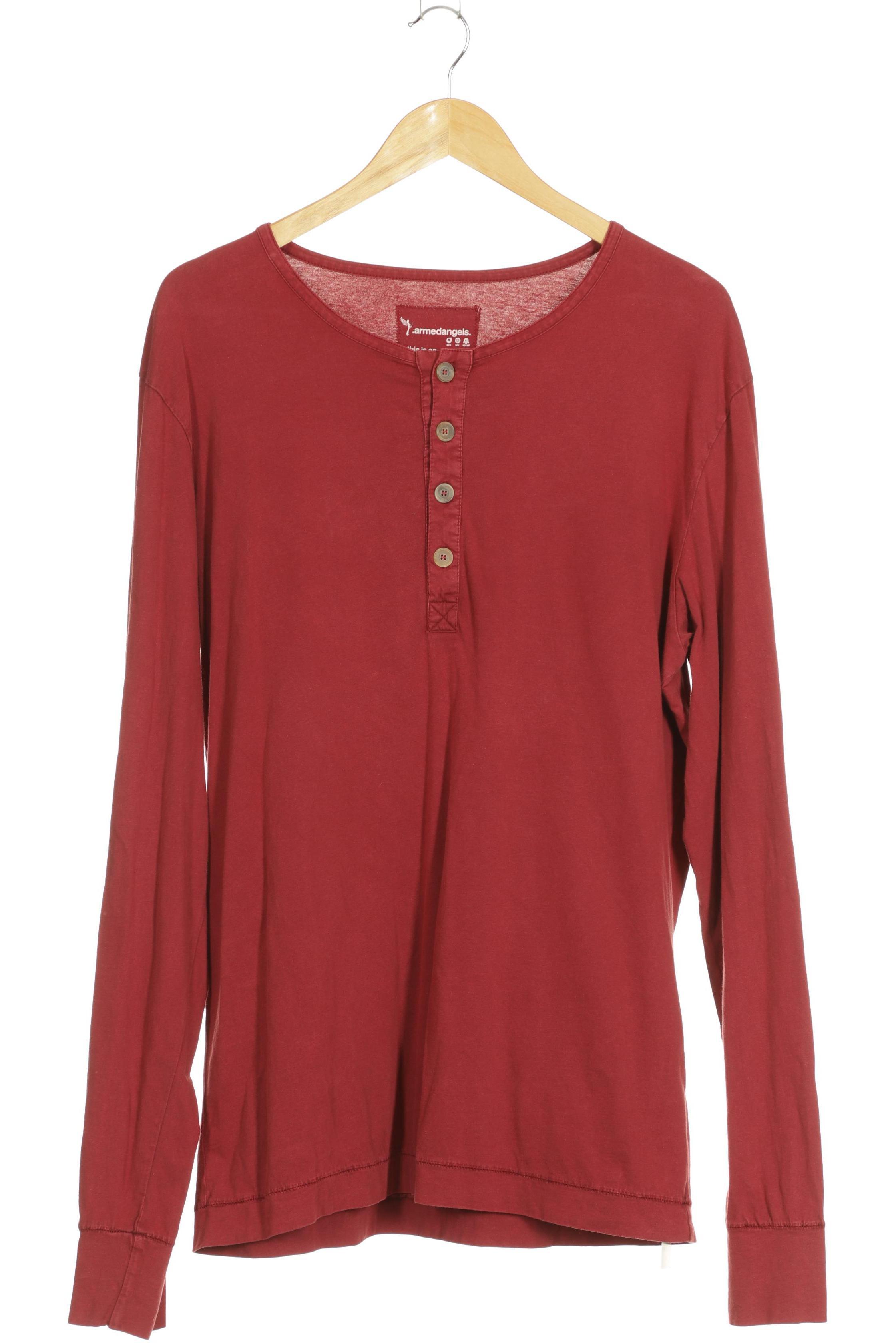 

Armedangels Herren Langarmshirt, rot, Gr.