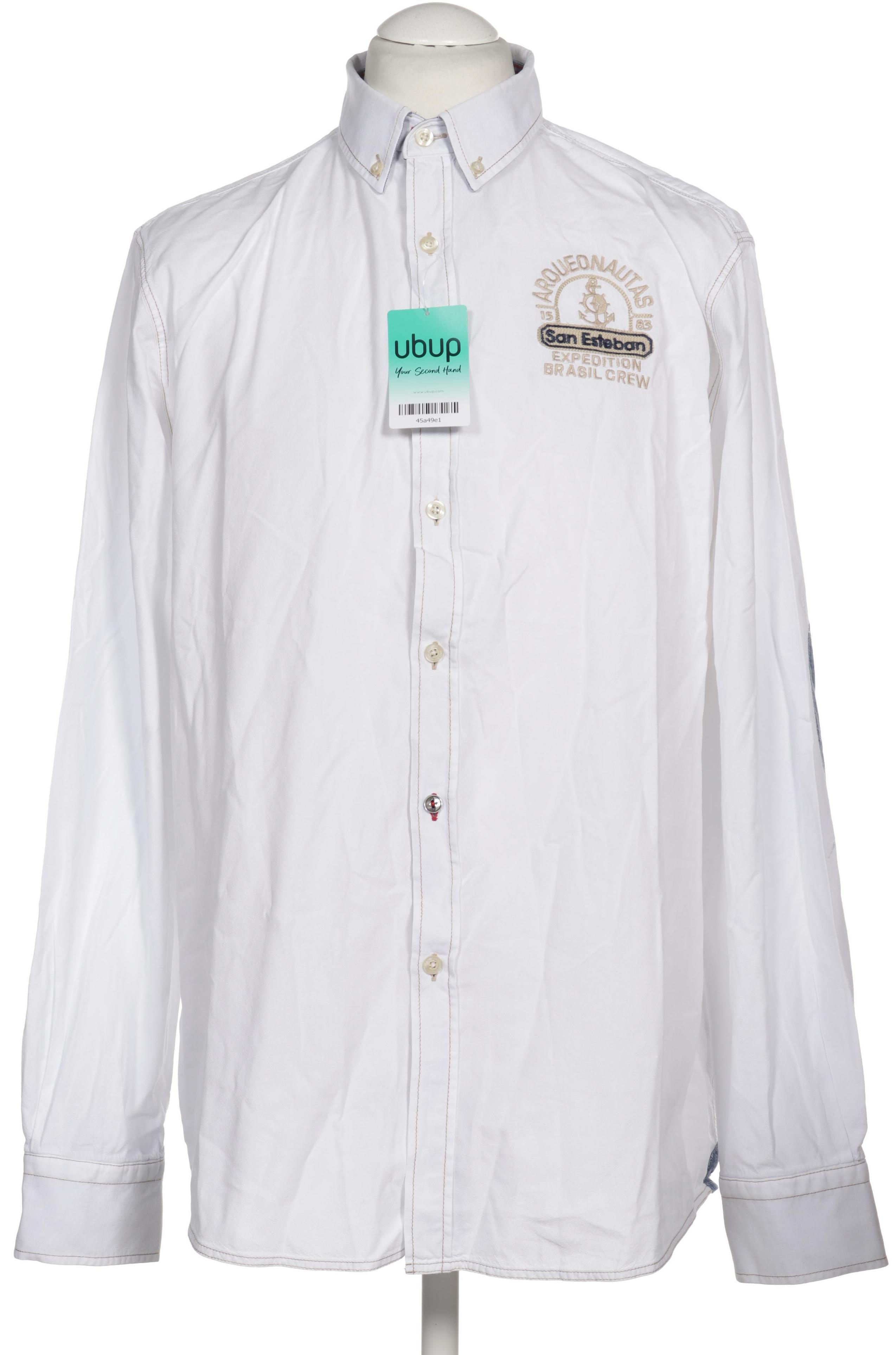 Thumbnail - Arqueonautas Herren Hemd, weiß, Gr.