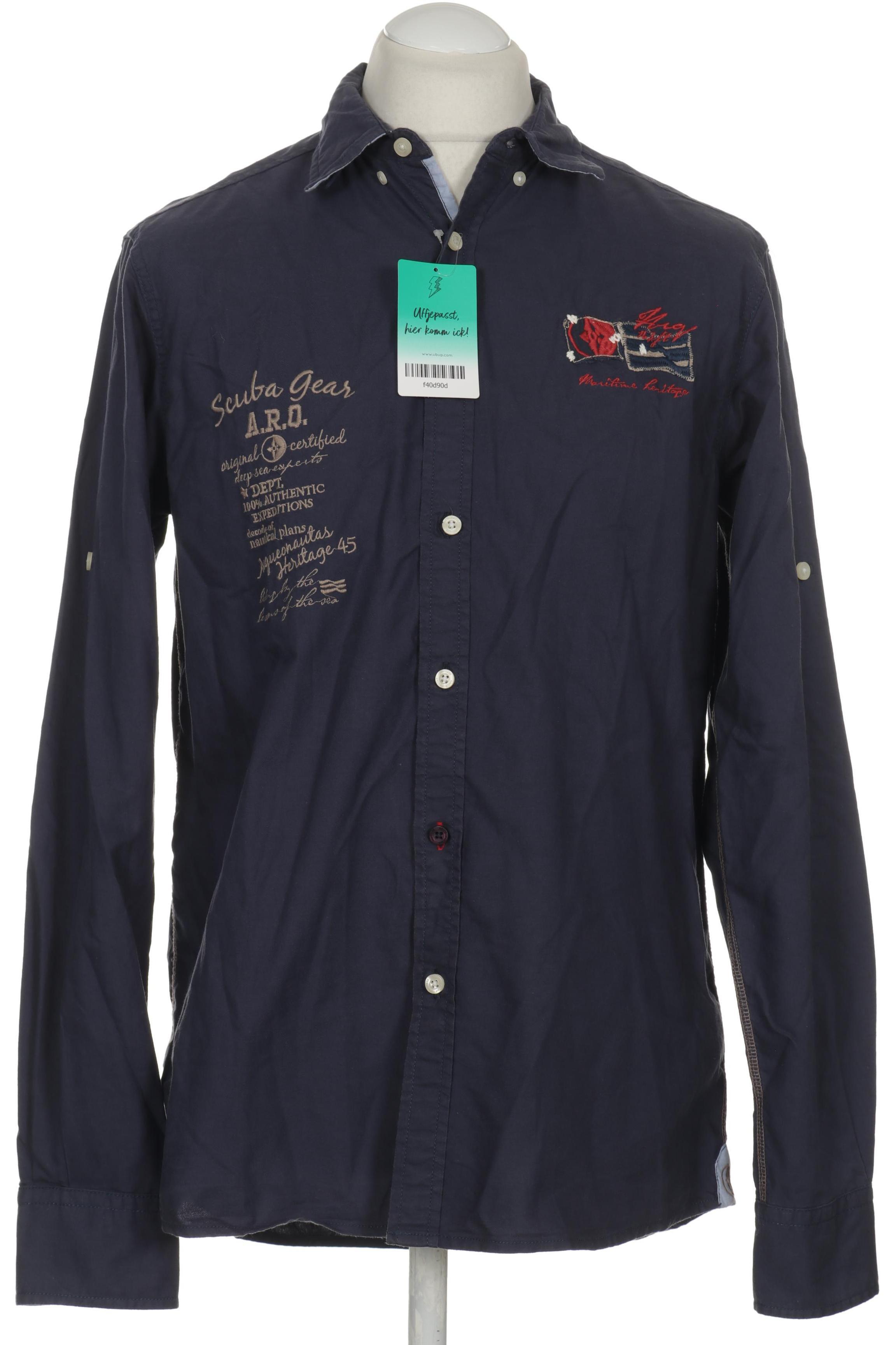 

Arqueonautas Herren Hemd, blau, Gr.