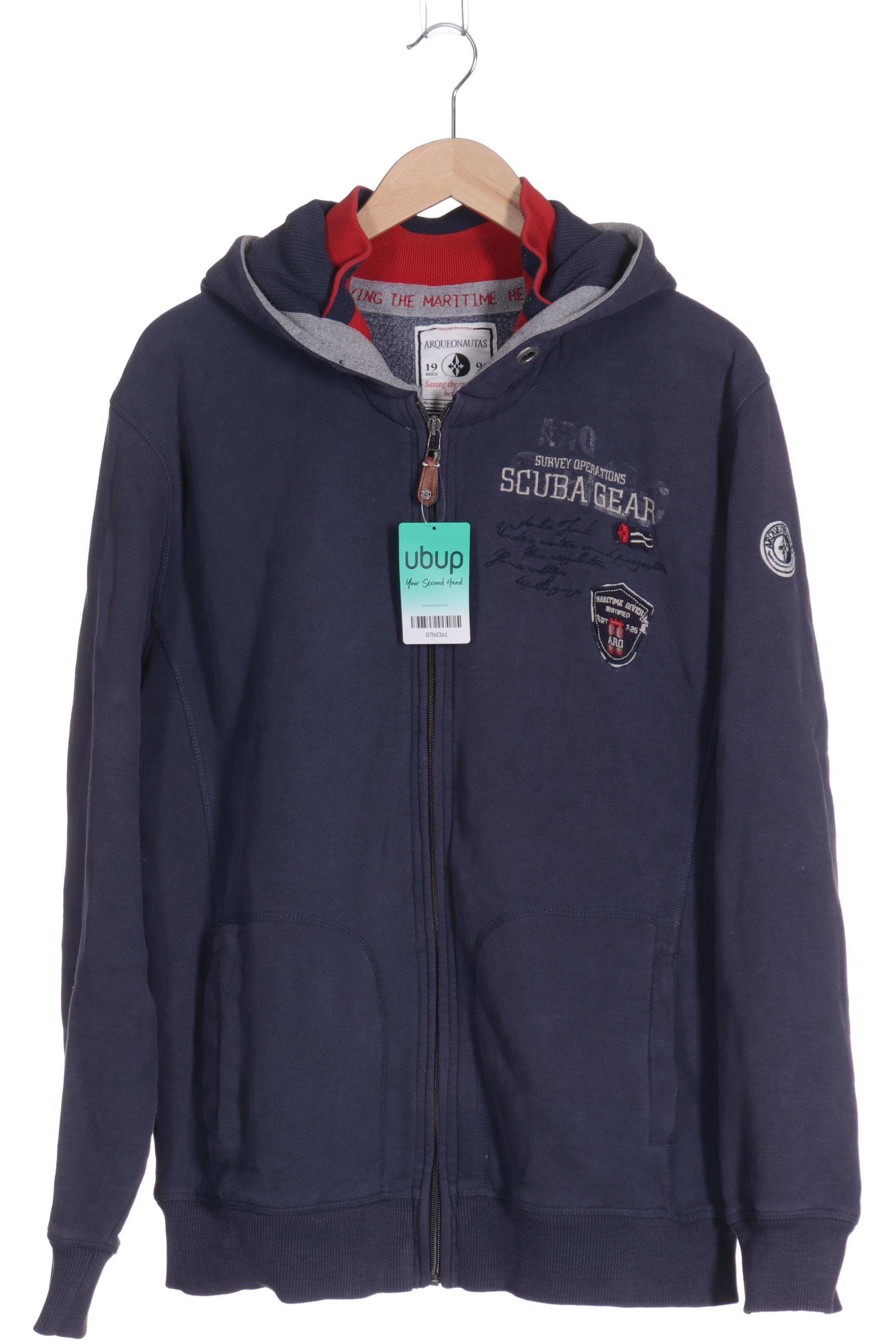 

Arqueonautas Herren Kapuzenpullover, blau, Gr.