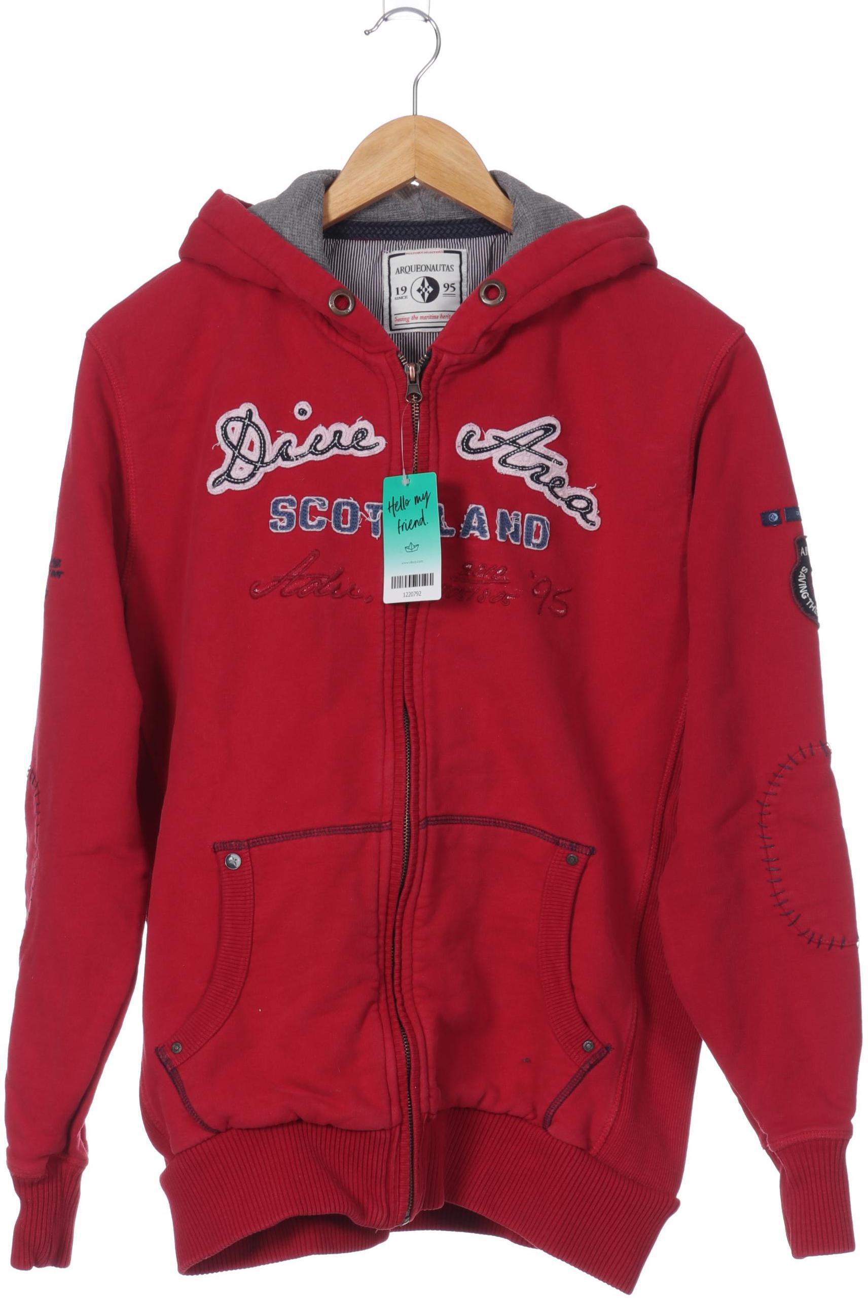 

Arqueonautas Herren Kapuzenpullover, rot, Gr.