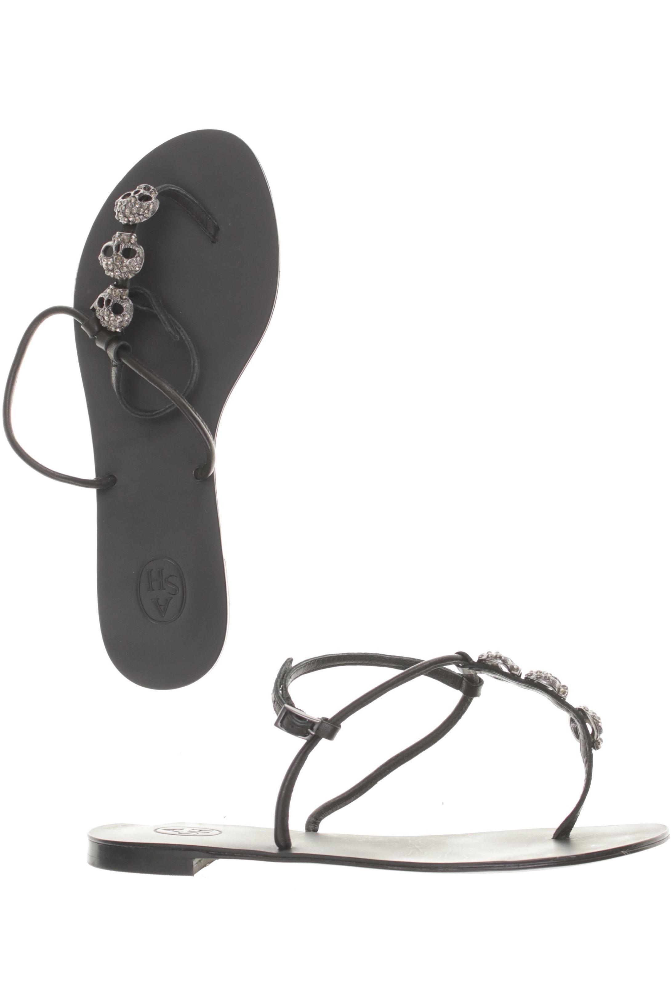 

Ash Damen Sandale, schwarz, Gr. 40