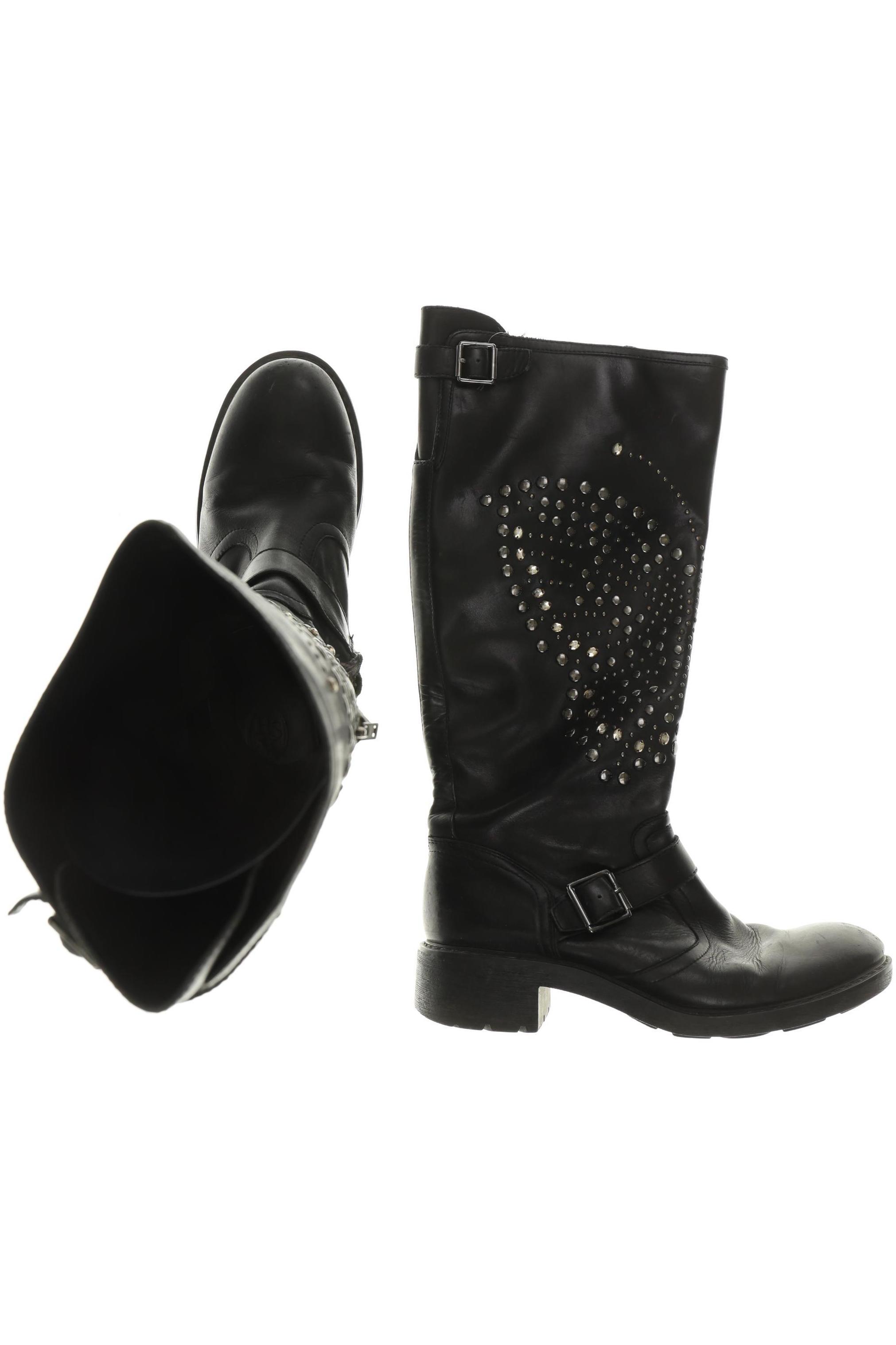 

Ash Damen Stiefel, schwarz, Gr. 40