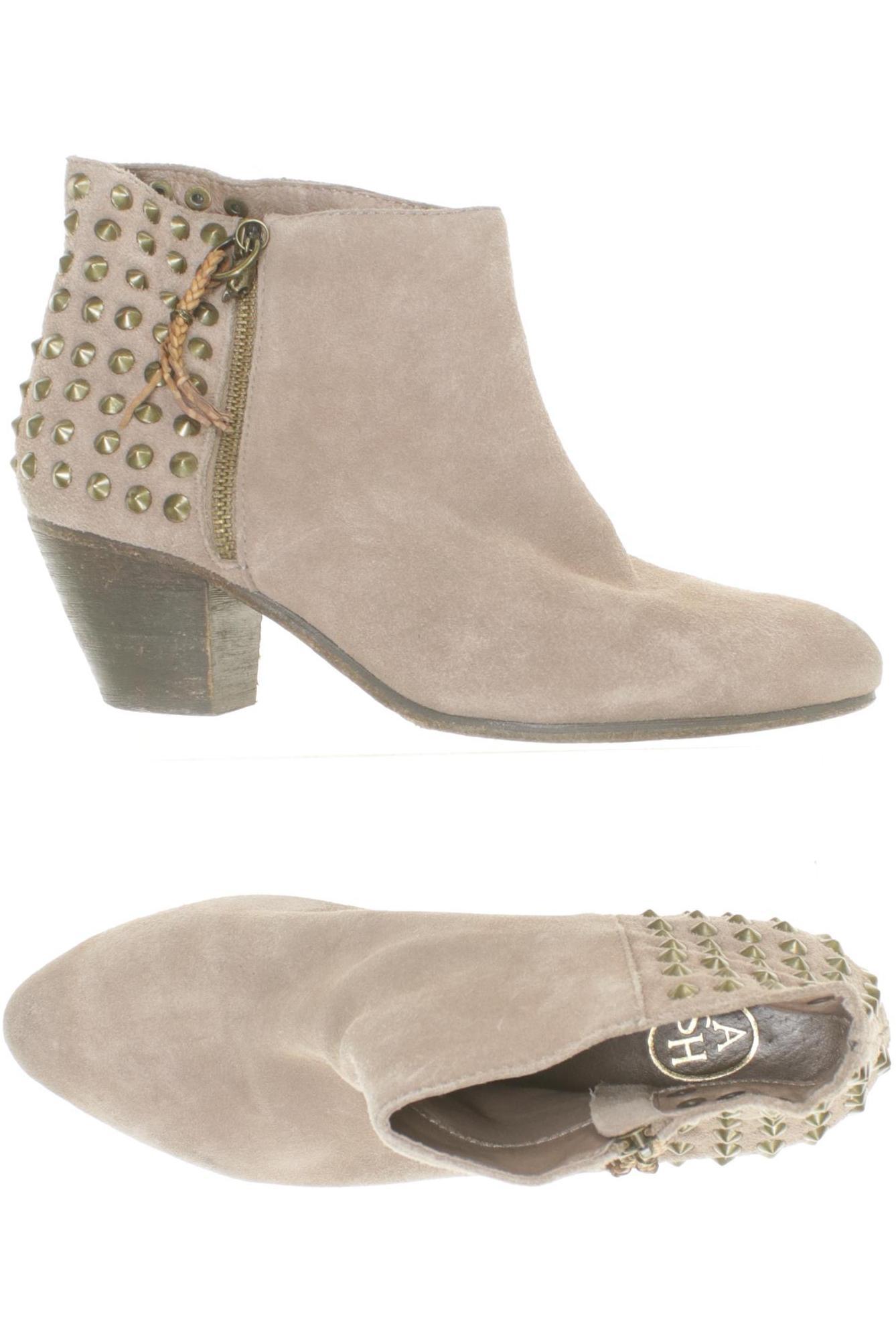 

Ash Damen Stiefelette, beige, Gr. 40