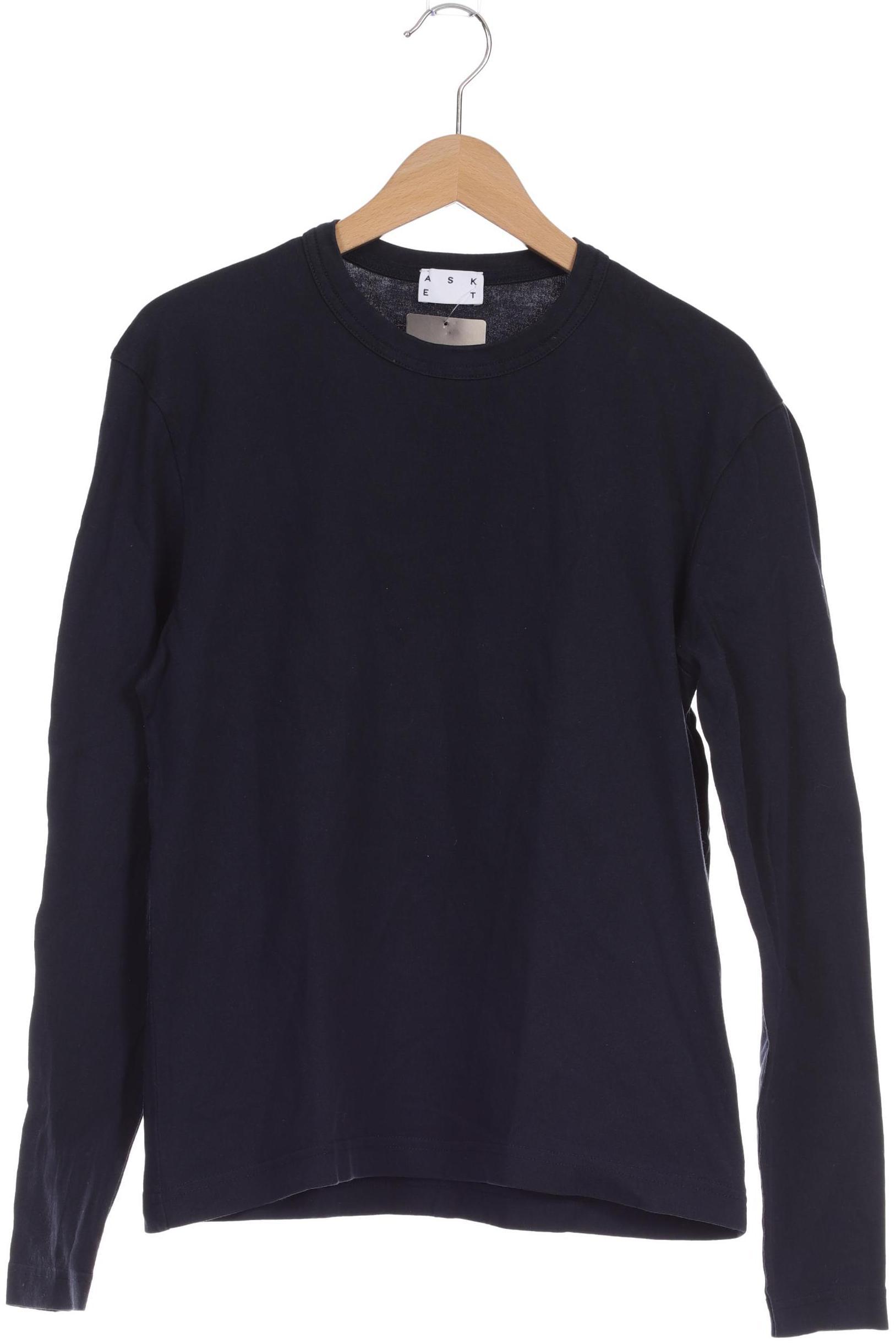 

Asket Herren Langarmshirt, blau, Gr.