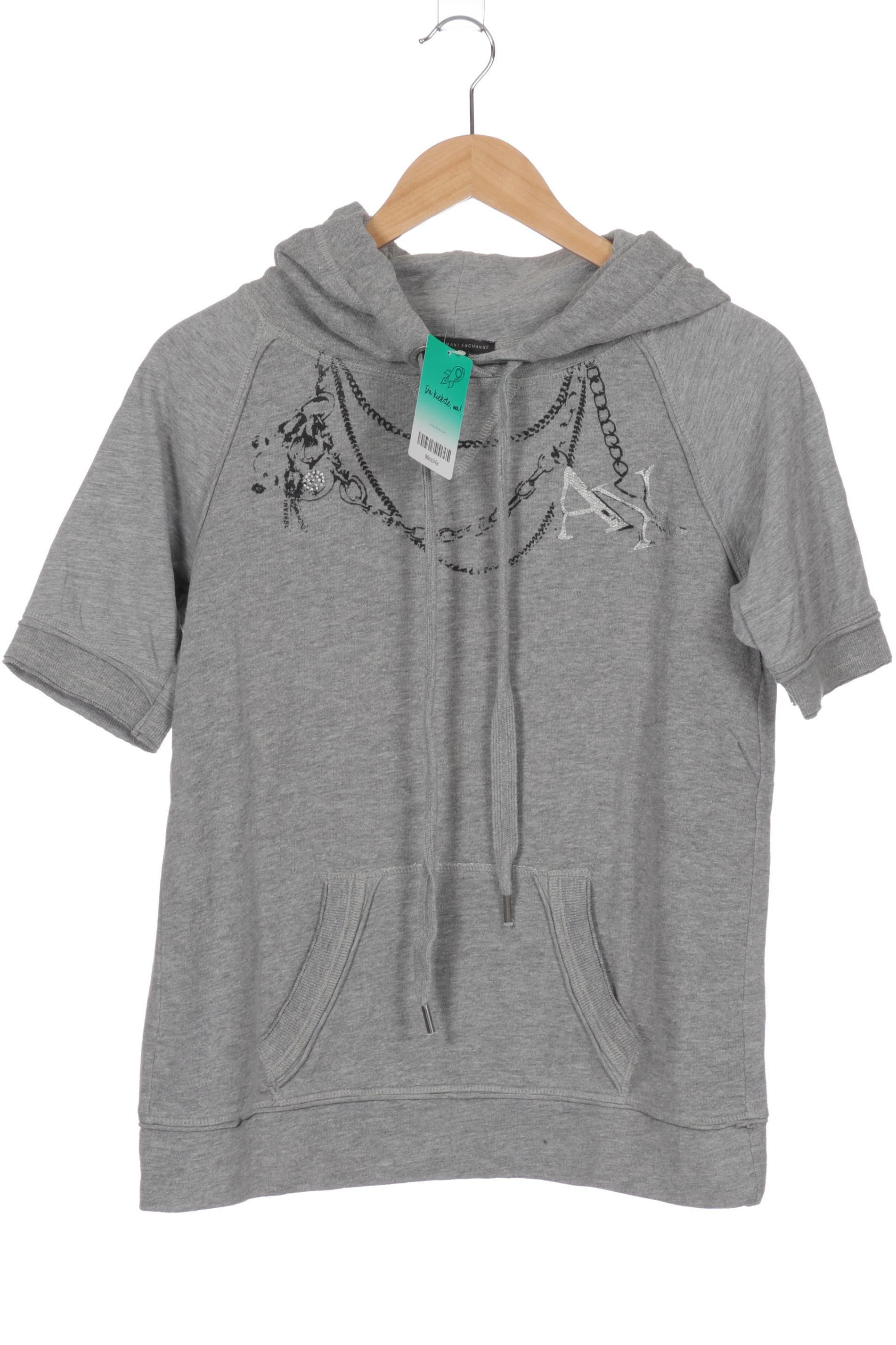 

AX Armani Exchange Damen Kapuzenpullover, grau, Gr.