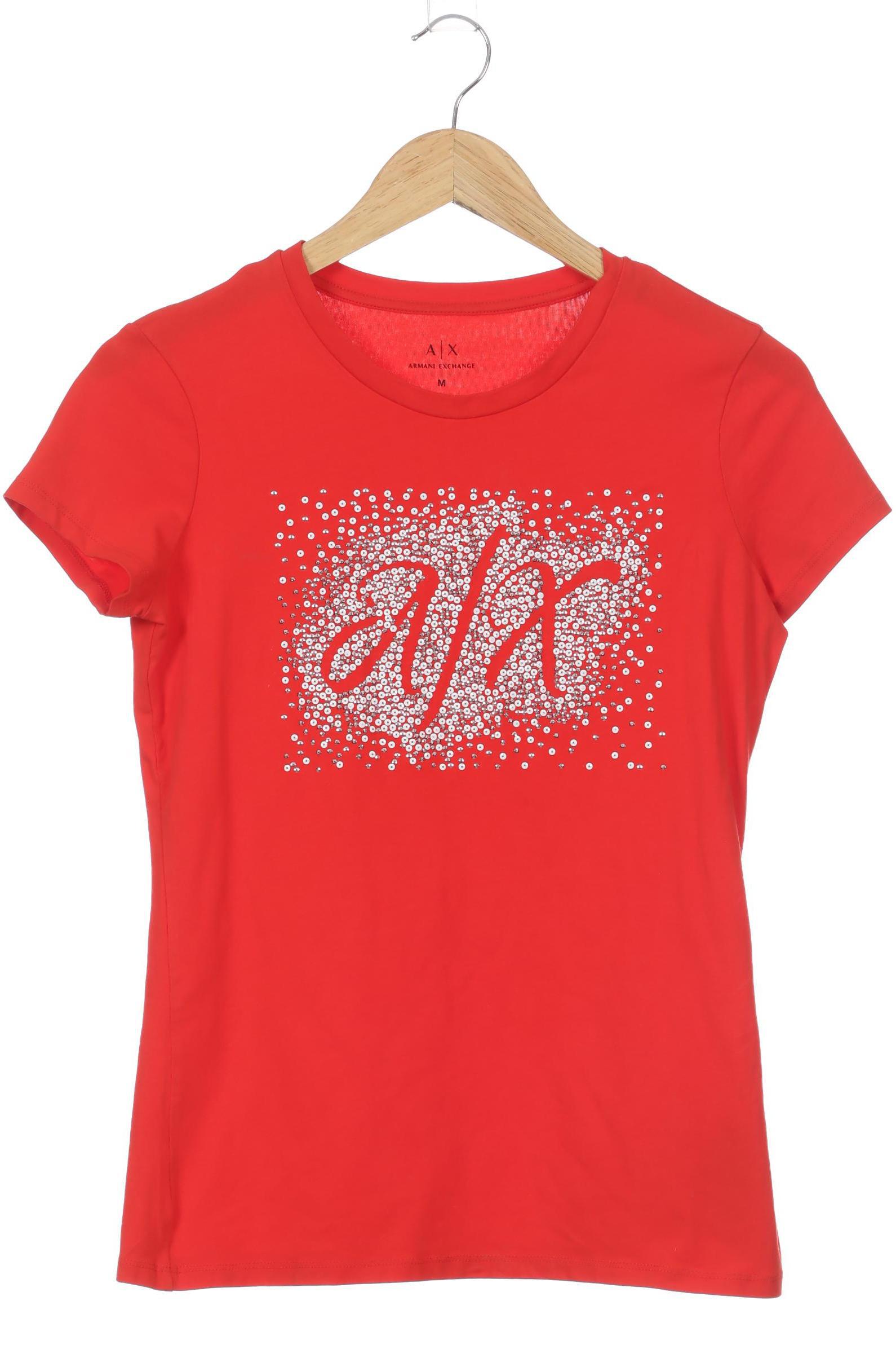 

AX Armani Exchange Damen T-Shirt, rot, Gr.