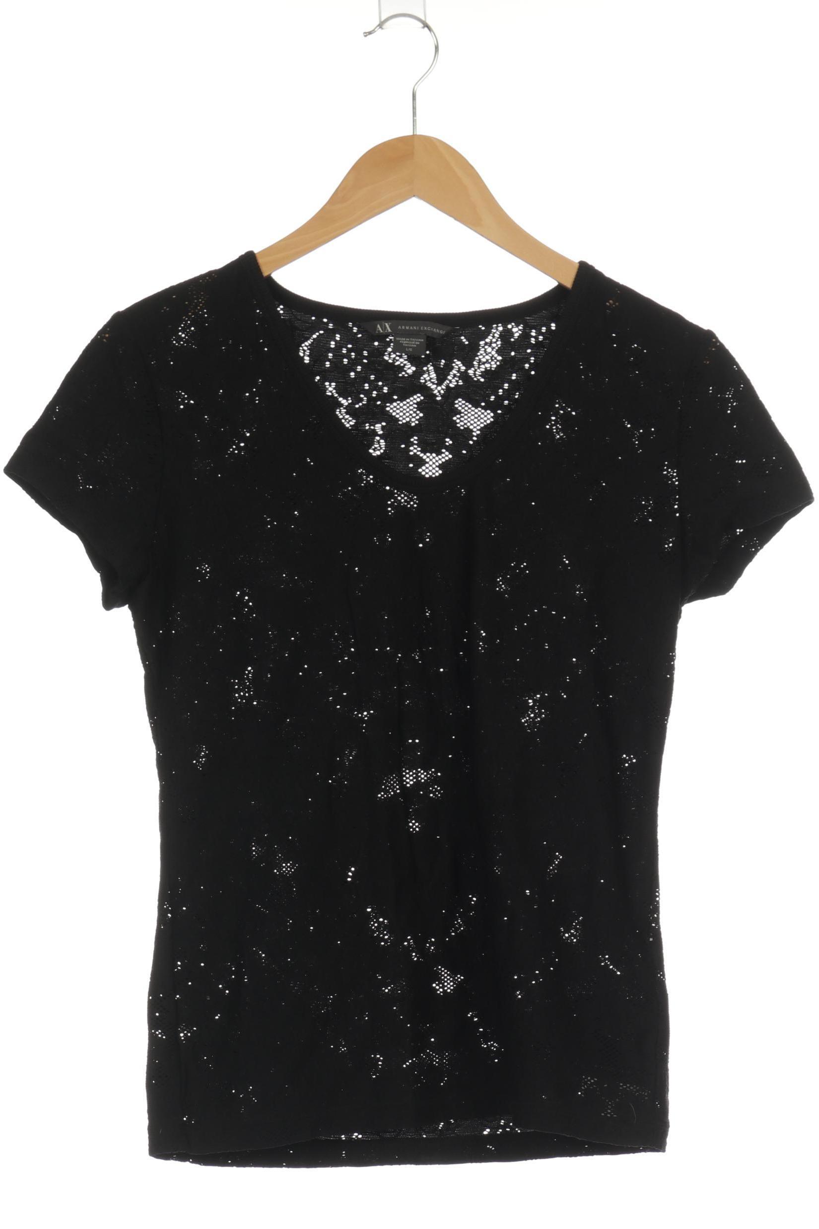 

AX Armani Exchange Damen T-Shirt, schwarz, Gr.