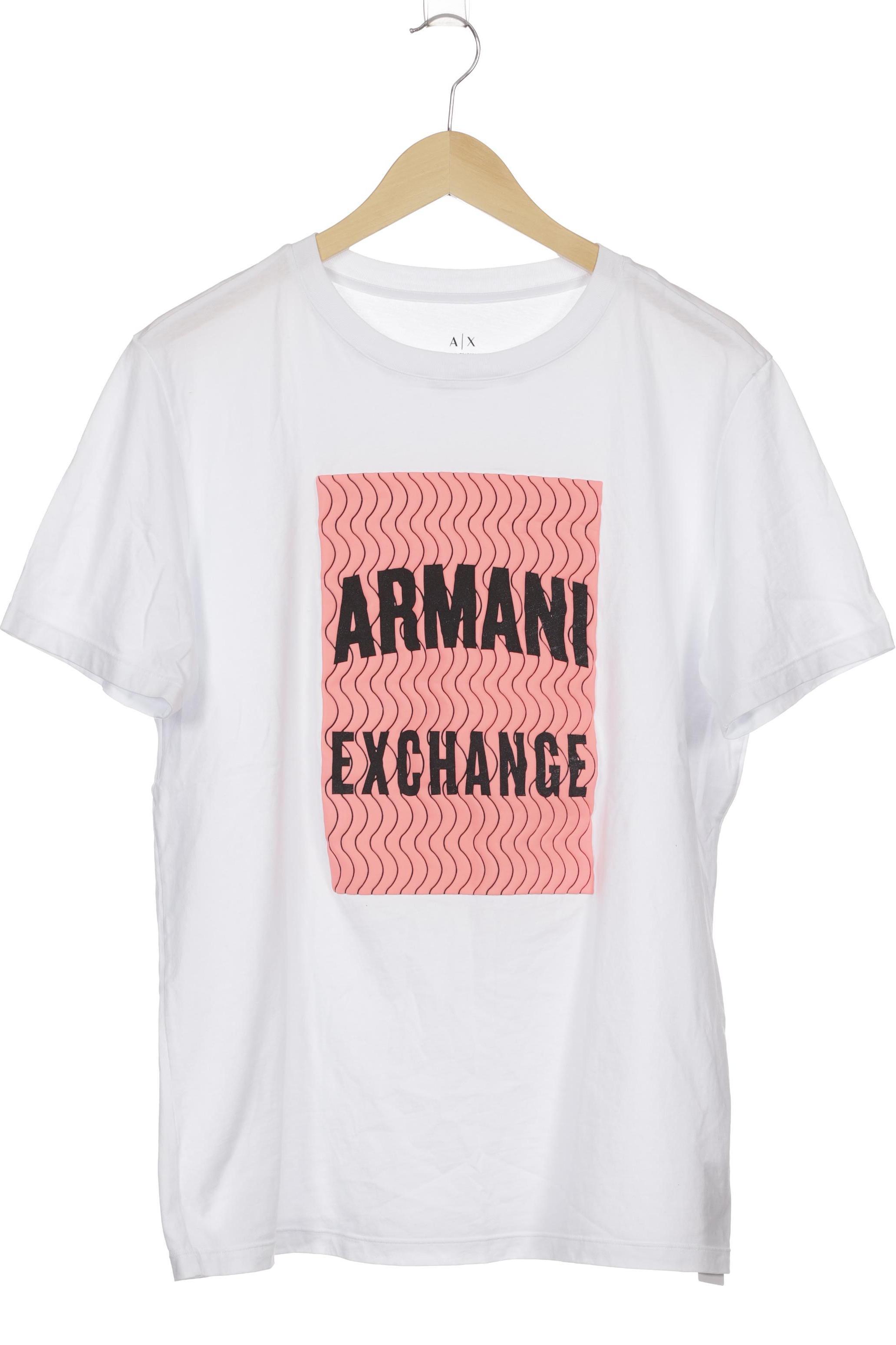 

AX Armani Exchange Damen T-Shirt, weiß, Gr.