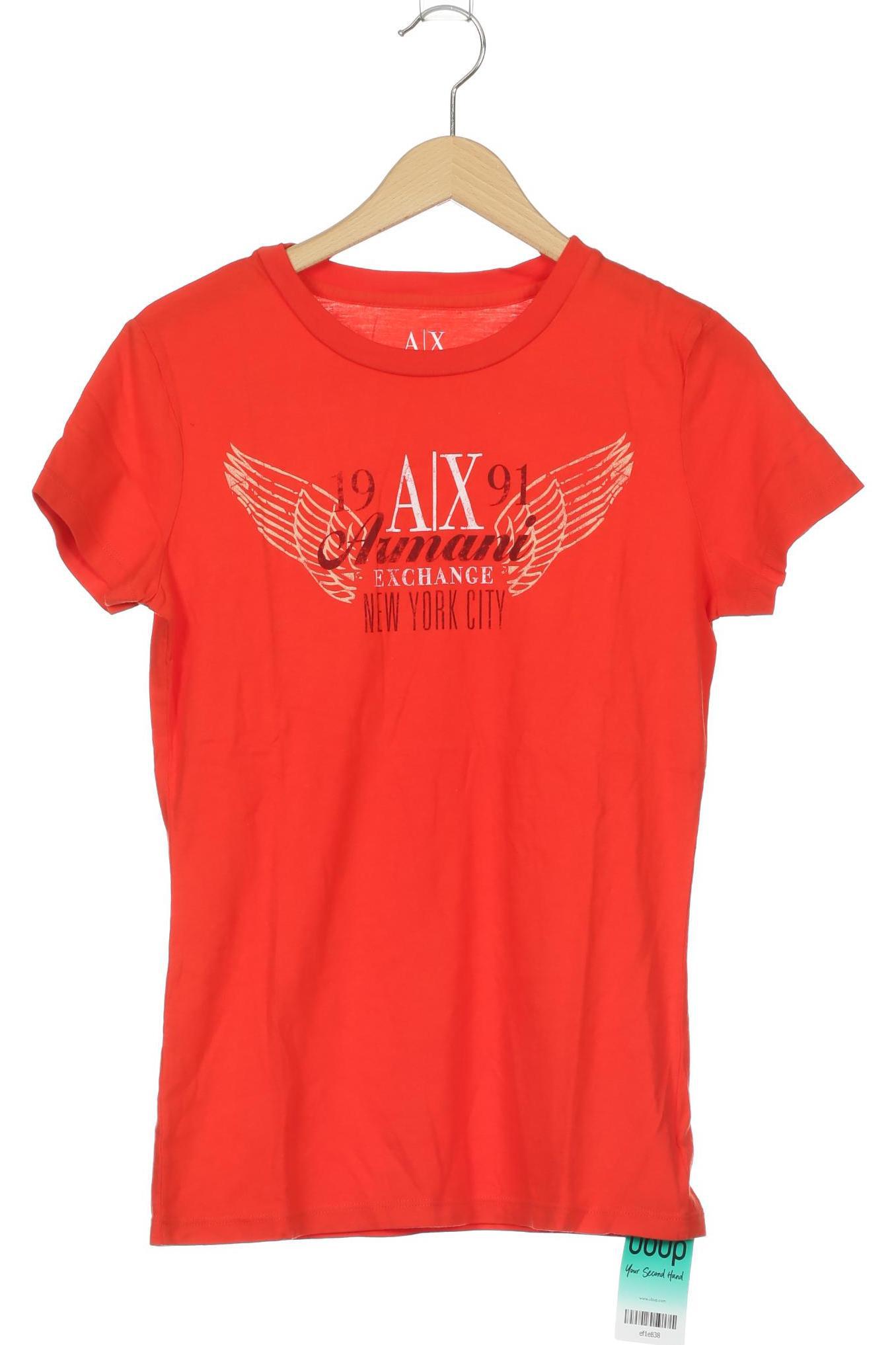 

AX Armani Exchange Damen T-Shirt, rot, Gr.