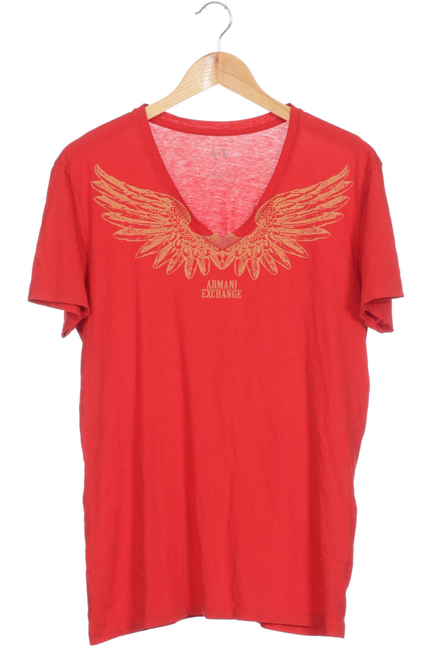 

AX Armani Exchange Herren T-Shirt, rot, Gr.