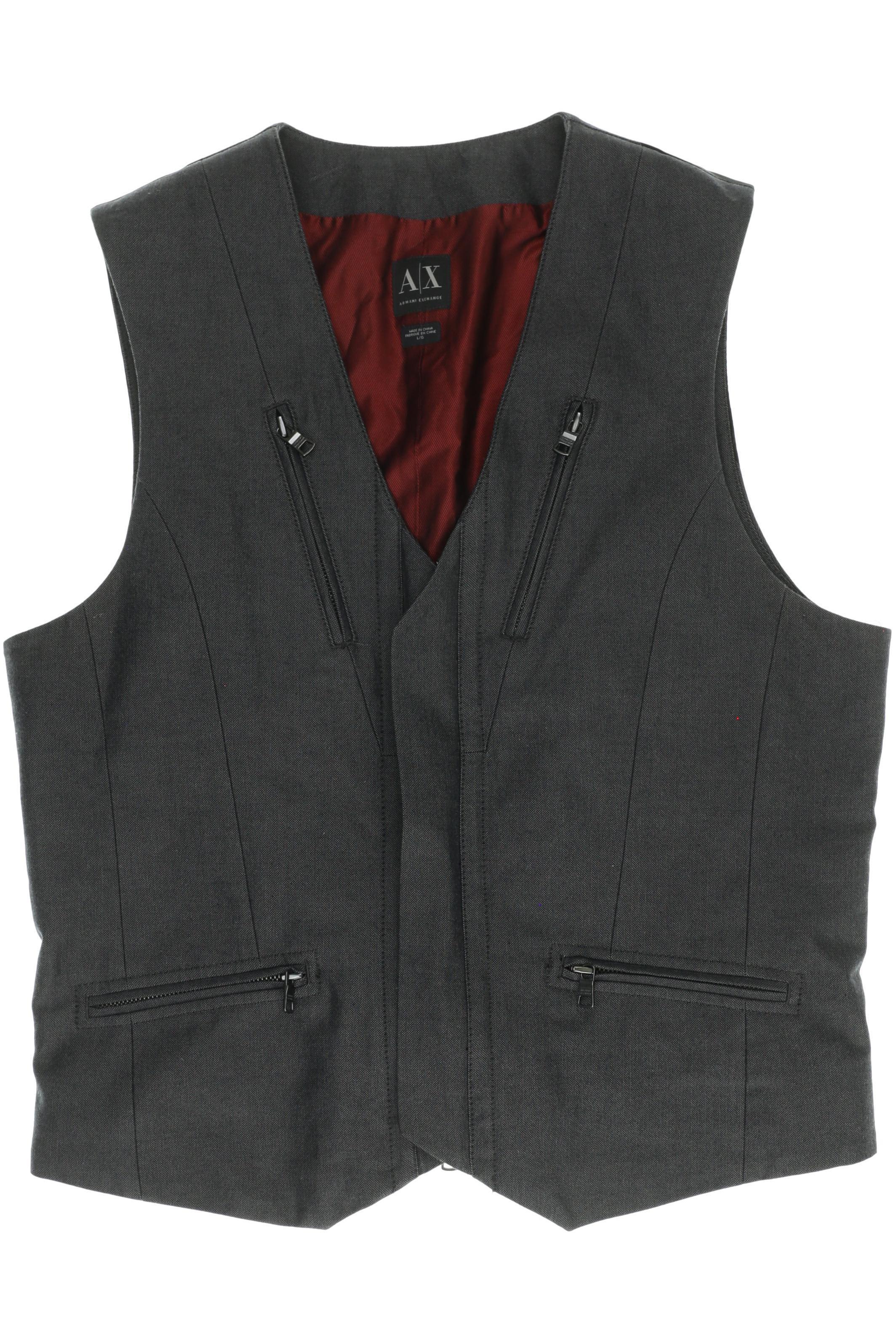 Thumbnail - AX Armani Exchange Herren Weste, grau, Gr.