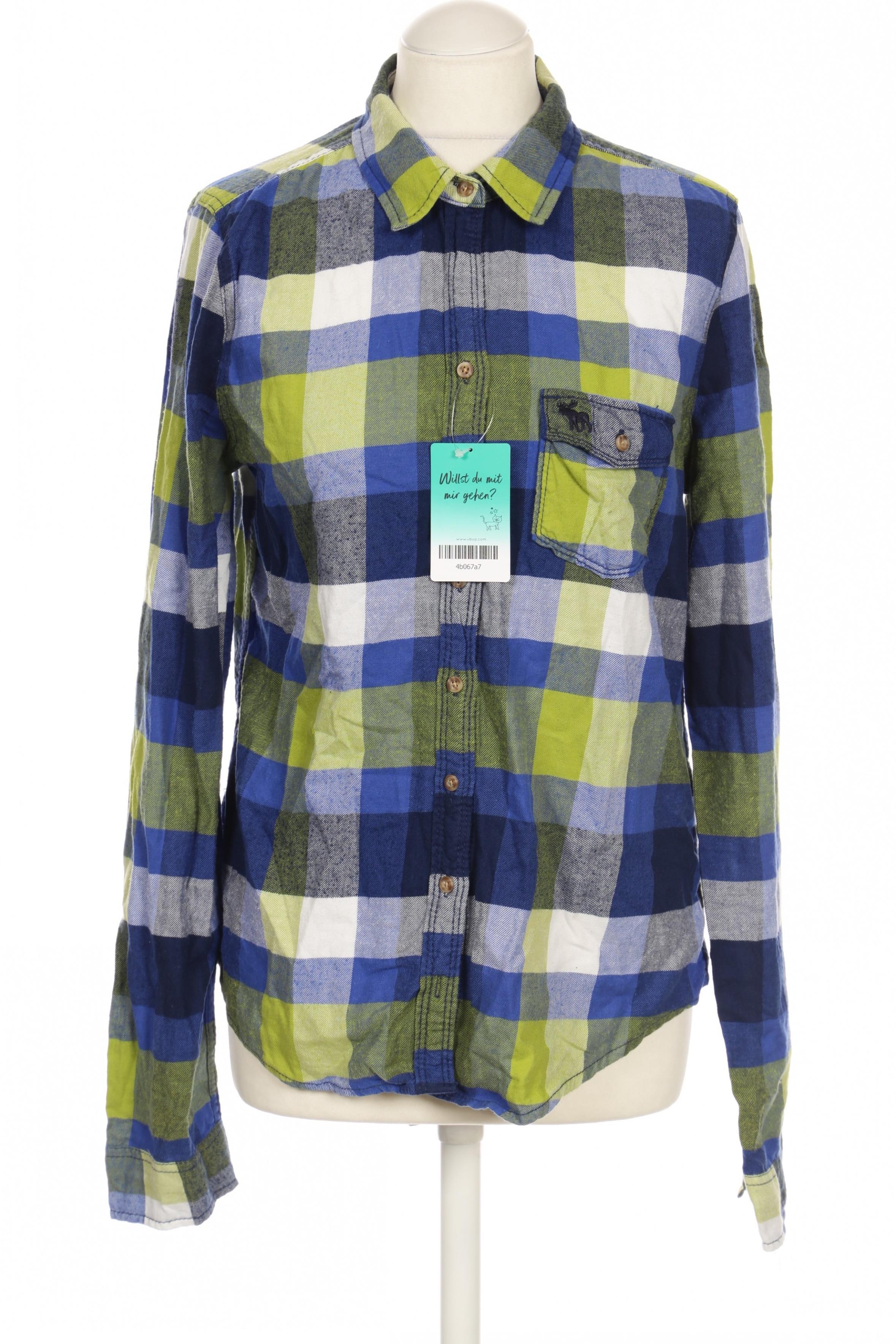 

Abercrombie & Fitch Damen Bluse, blau, Gr.