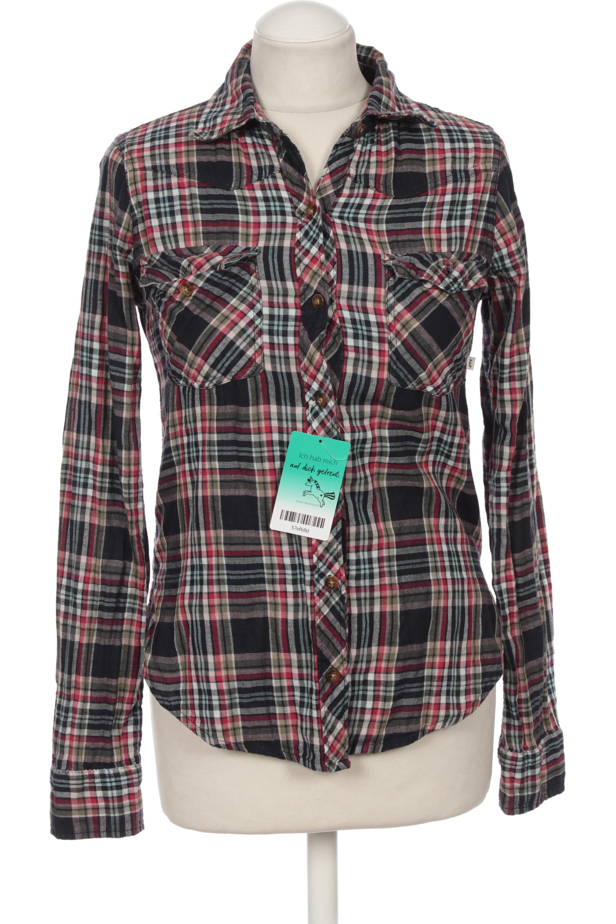 

Abercrombie & Fitch Damen Bluse, blau, Gr.