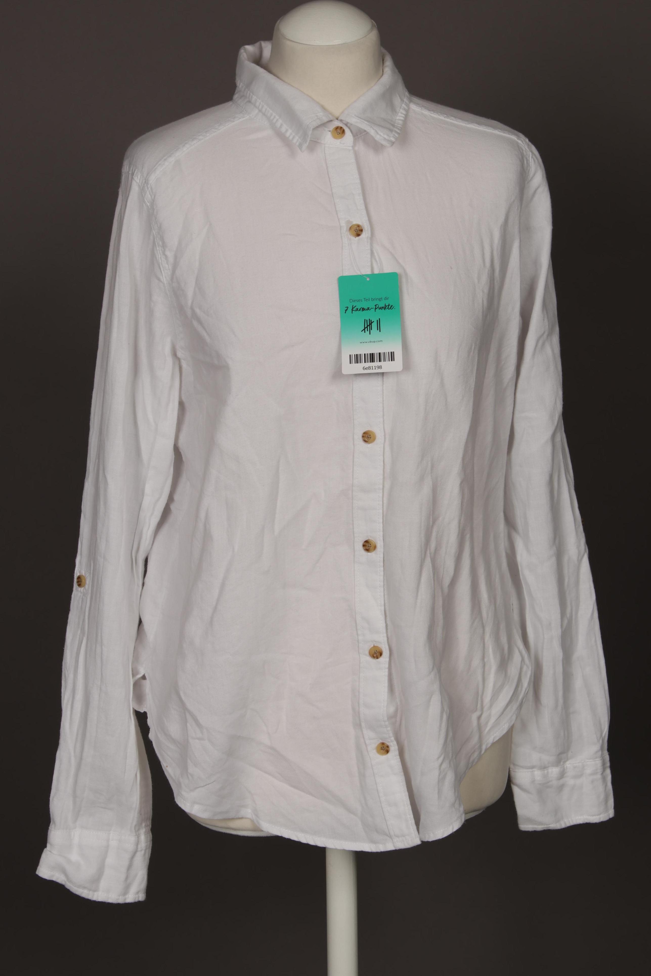 

Abercrombie & Fitch Damen Bluse, weiß, Gr.