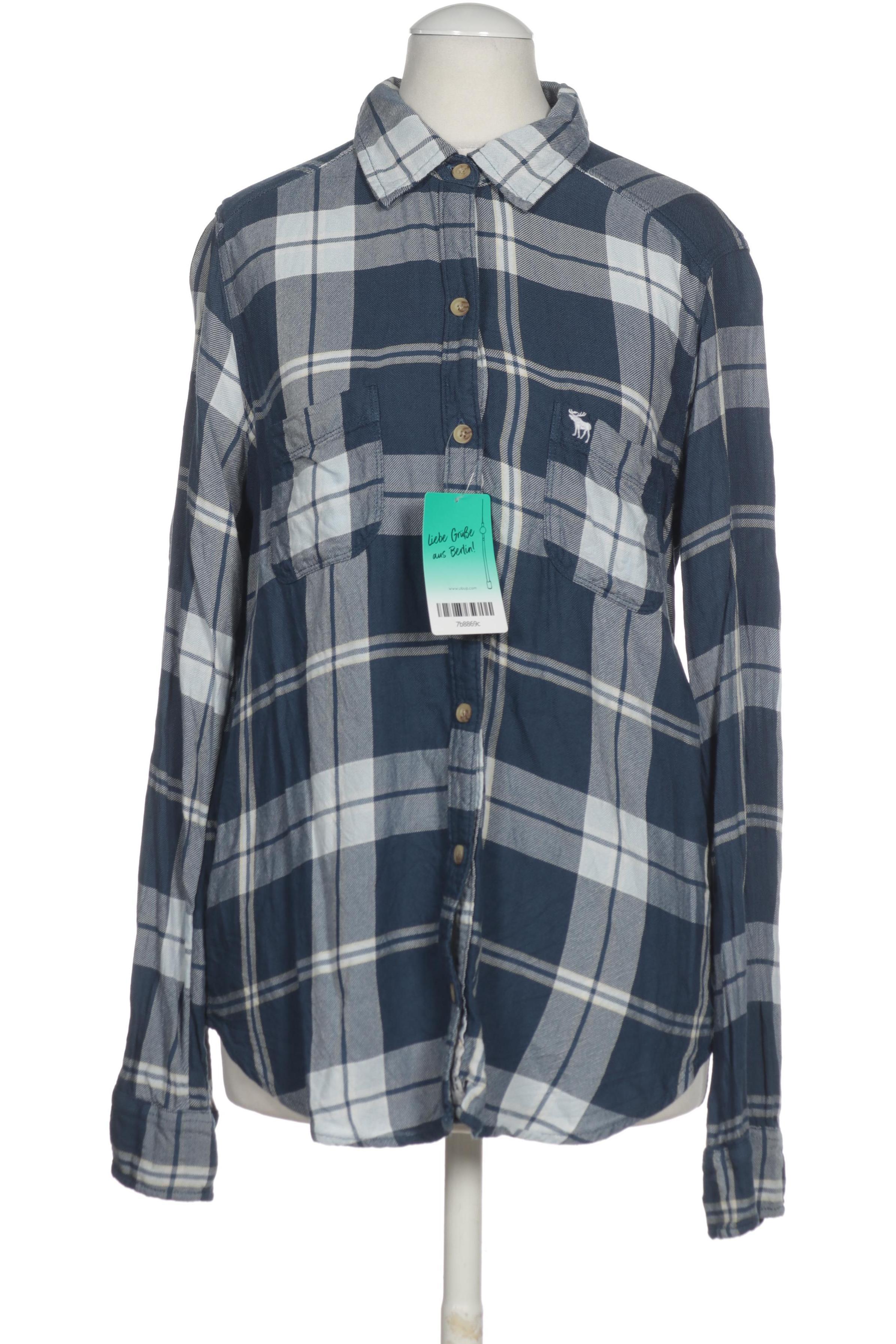 

Abercrombie & Fitch Damen Bluse, blau, Gr.