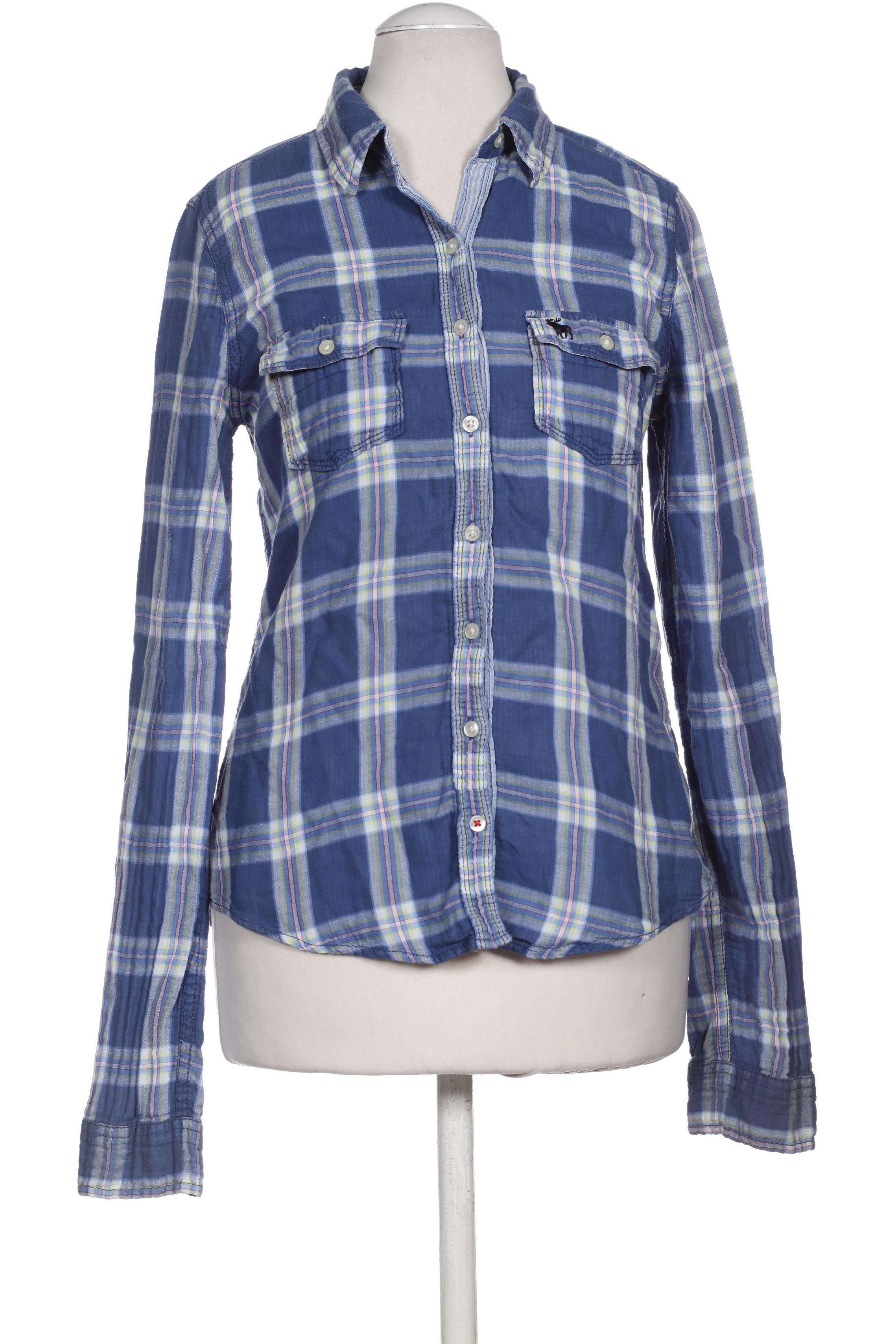 

Abercrombie & Fitch Damen Bluse, blau, Gr.