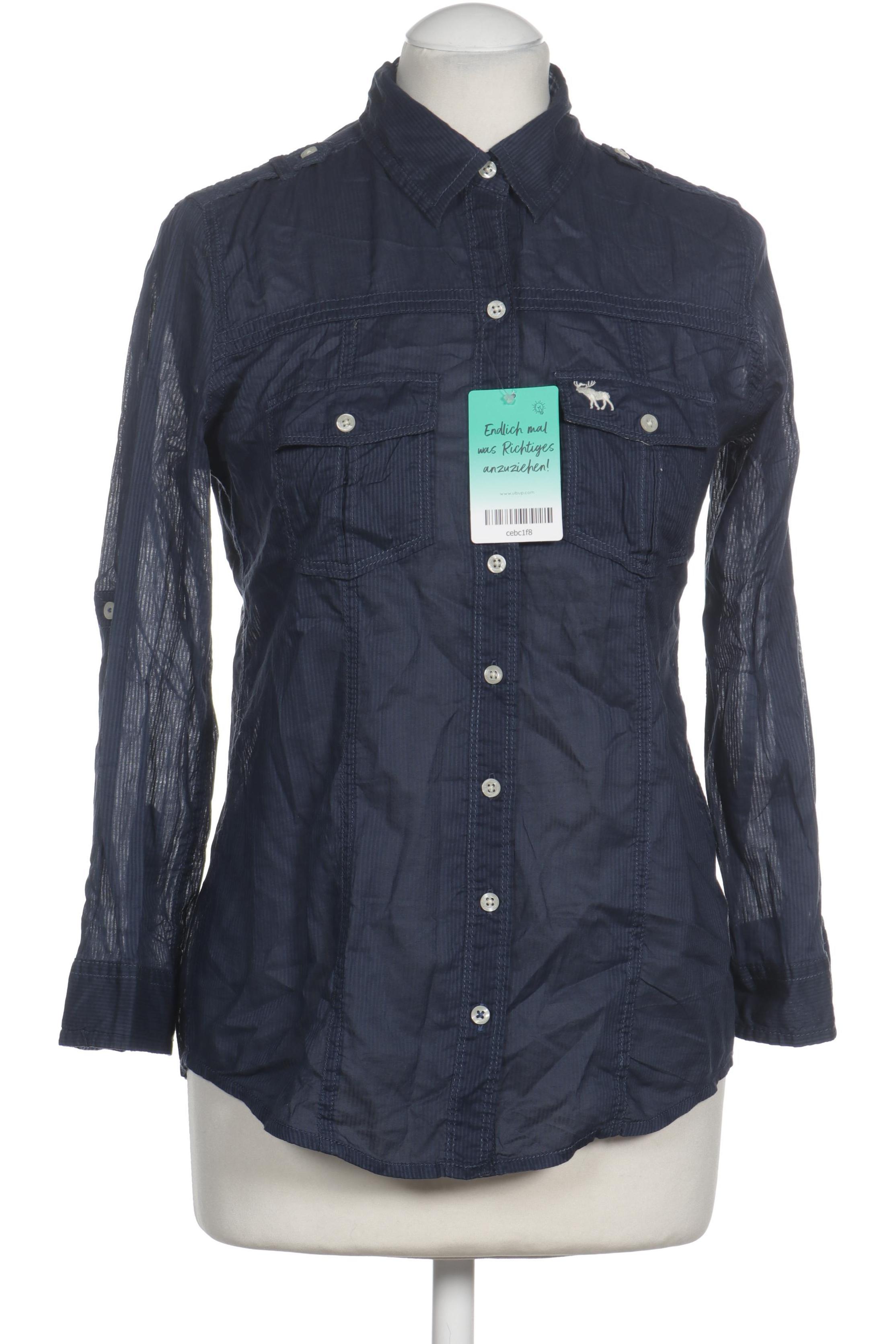 

Abercrombie & Fitch Damen Bluse, blau, Gr.