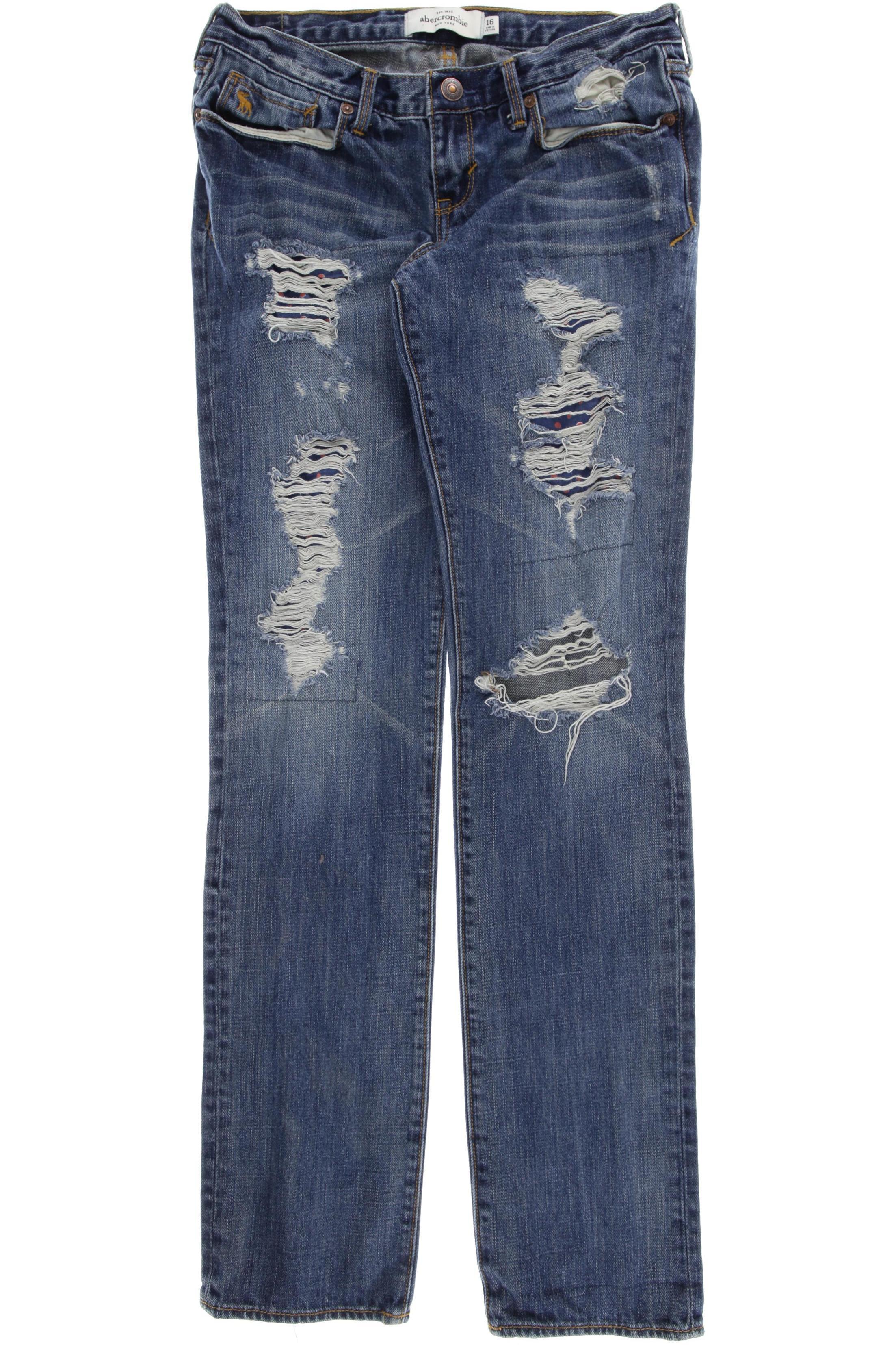 

Abercrombie & Fitch Mädchen Jeans, blau, Gr. 176