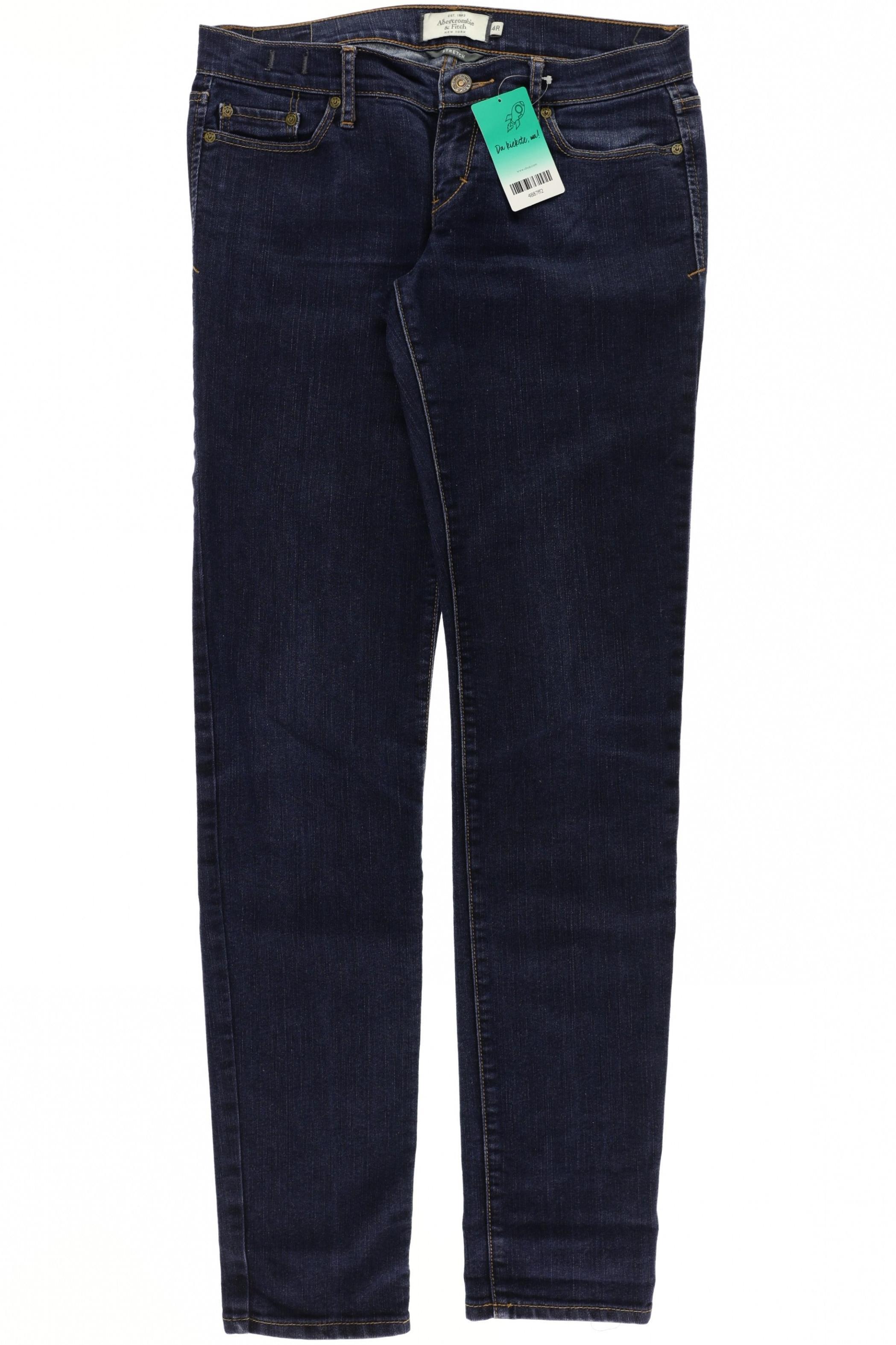

Abercrombie & Fitch Damen Jeans, blau, Gr. 4