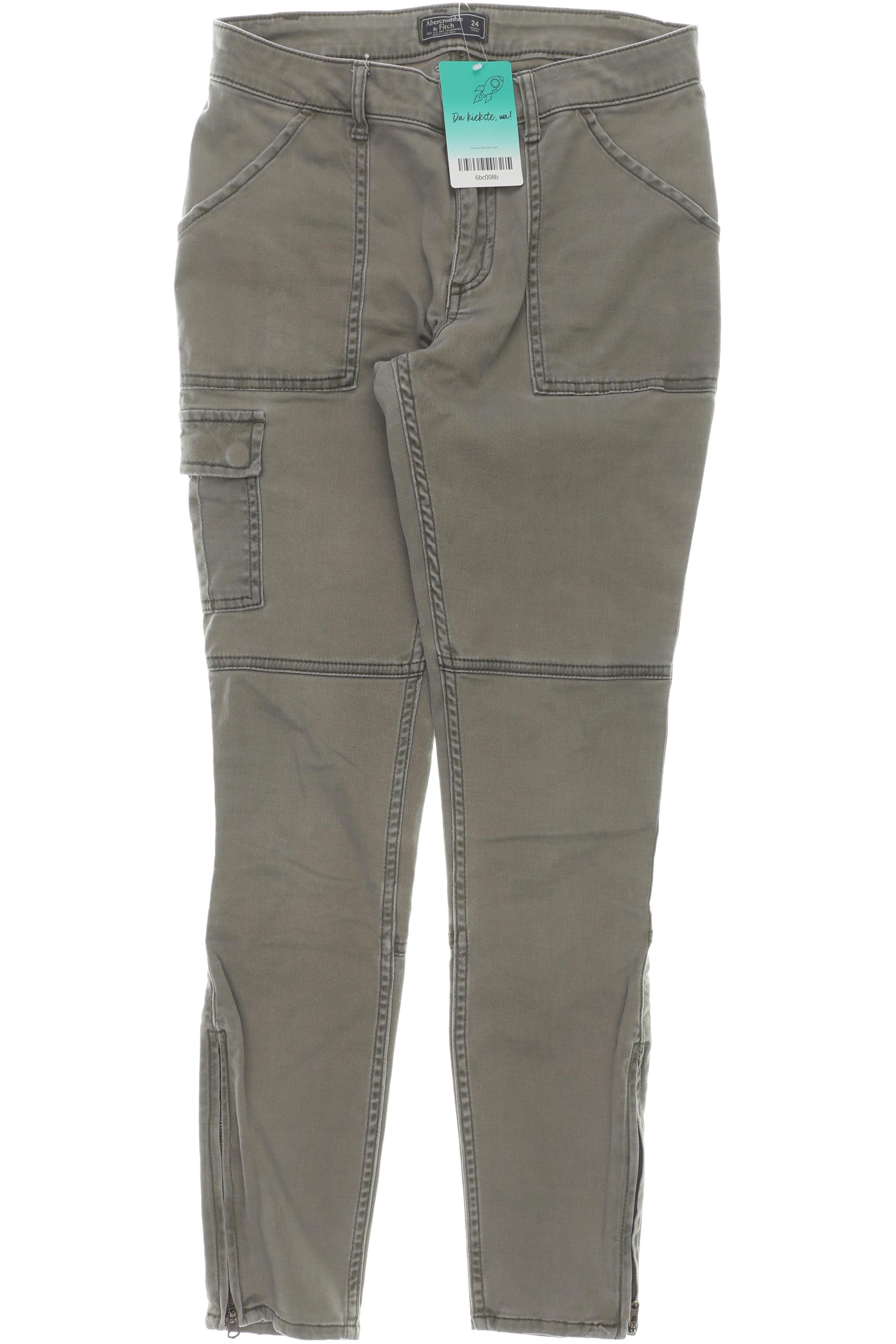 

Abercrombie & Fitch Damen Jeans, grau, Gr. 24