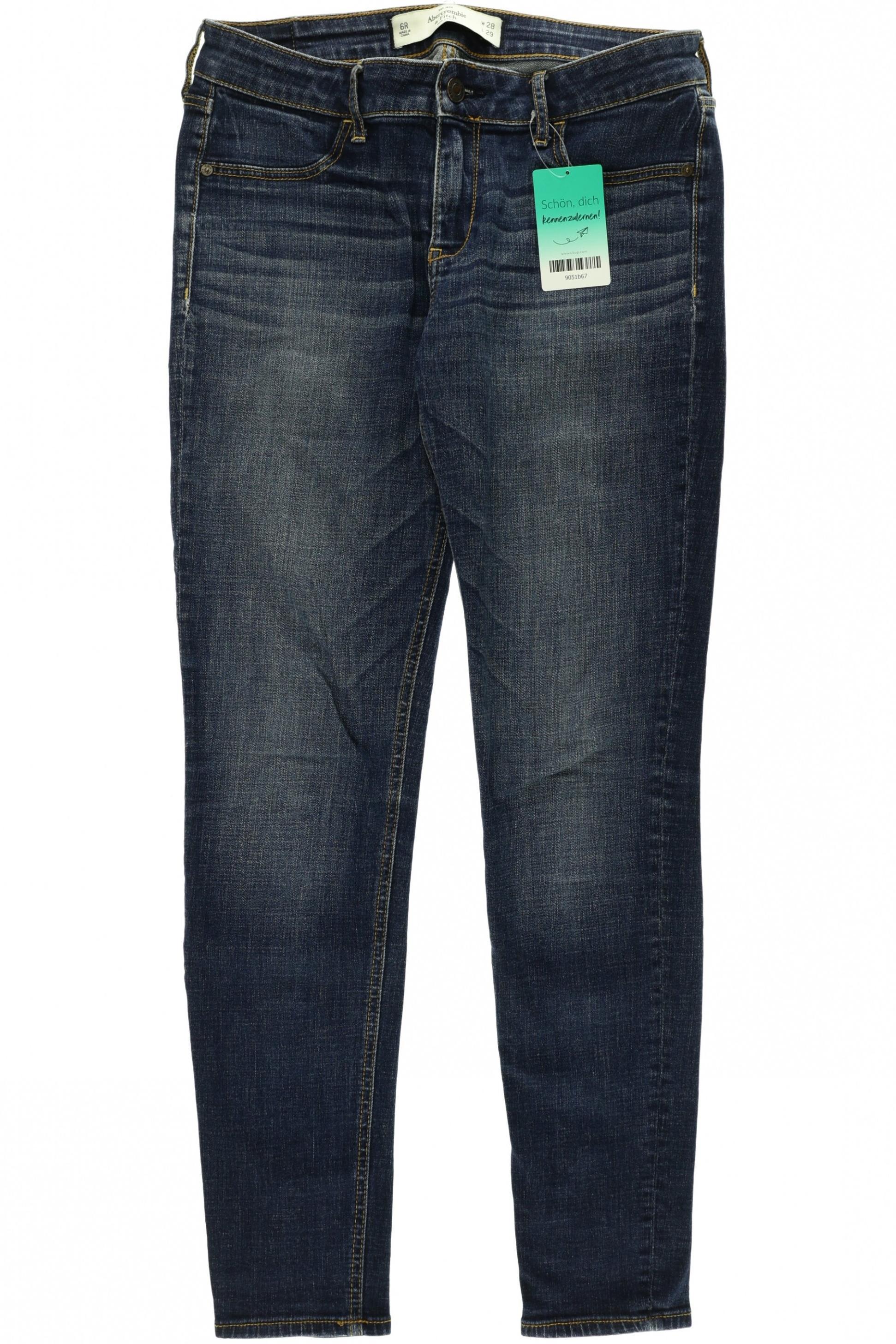 

Abercrombie & Fitch Damen Jeans, blau, Gr. 28