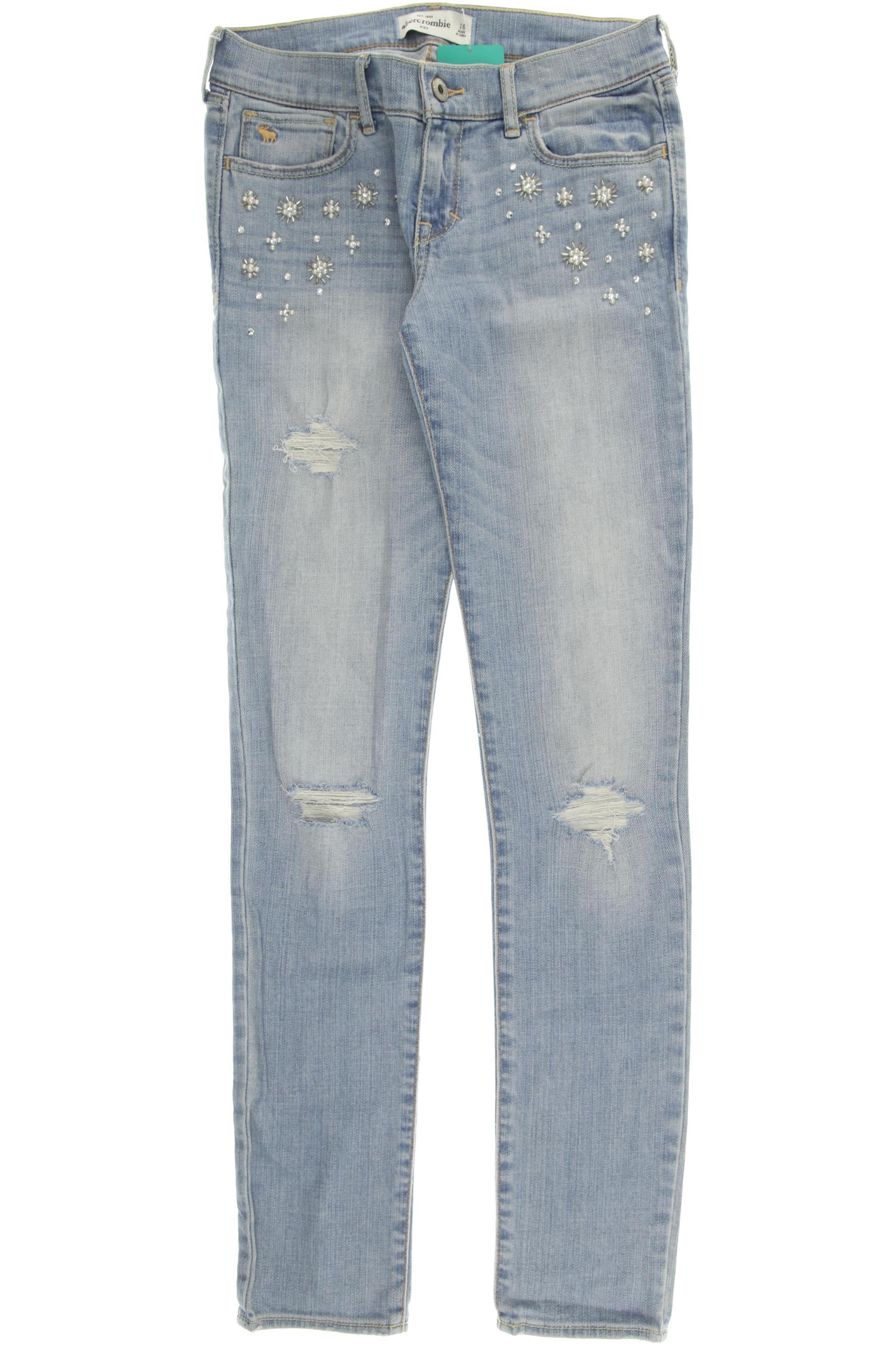 

Abercrombie & Fitch Mädchen Jeans, blau, Gr. 176