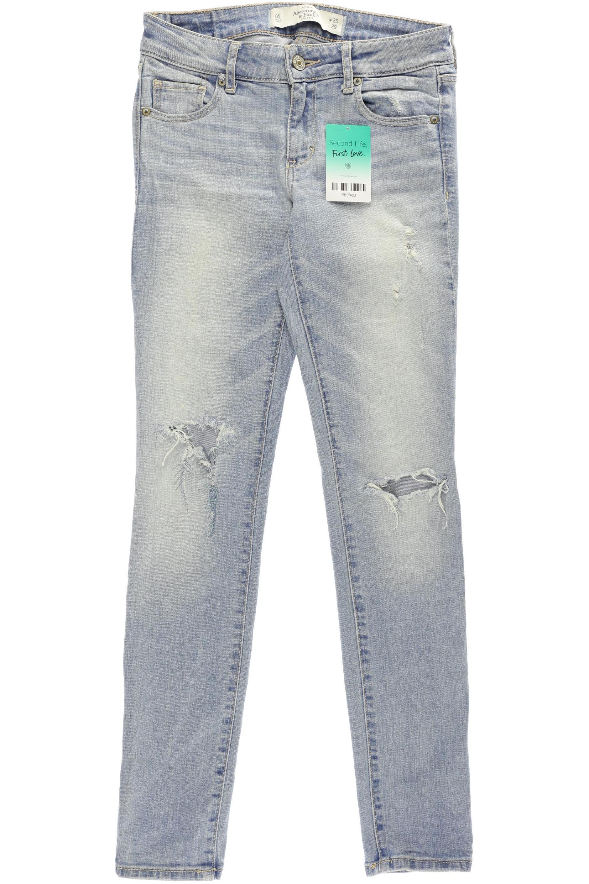 

Abercrombie & Fitch Damen Jeans, blau, Gr. 25