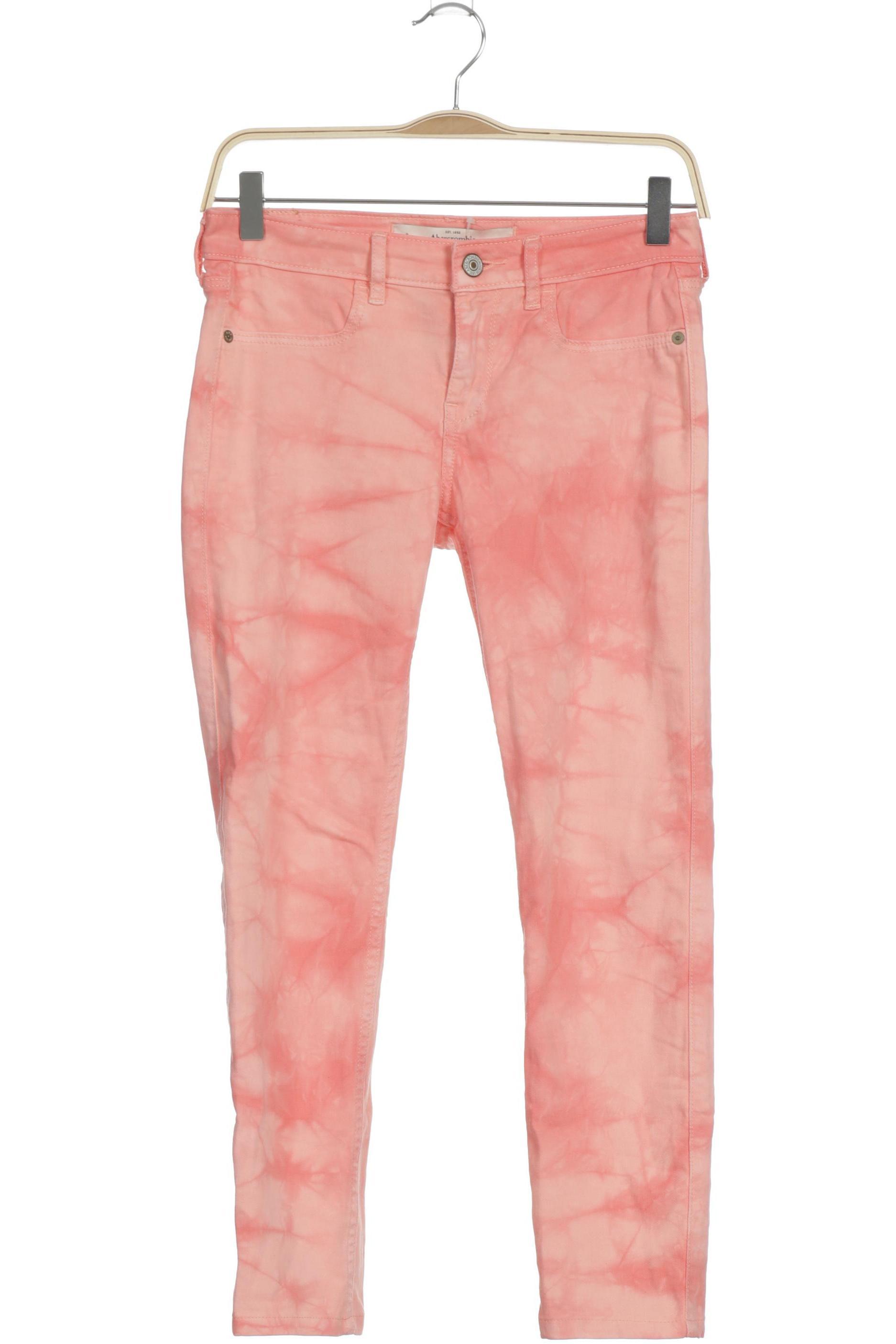 

Abercrombie & Fitch Damen Jeans, pink, Gr. 26