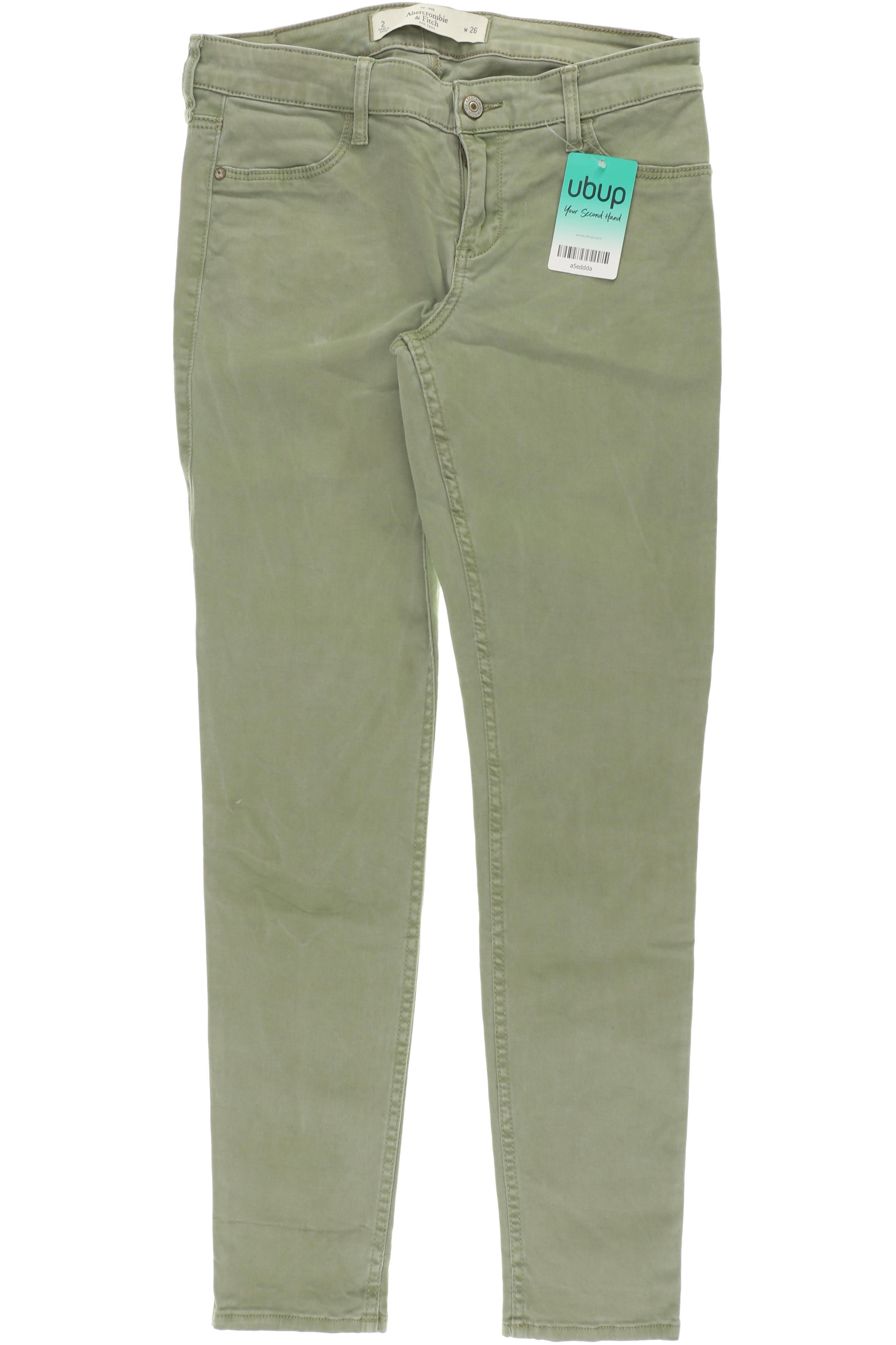 

Abercrombie & Fitch Damen Jeans, grün, Gr. 26