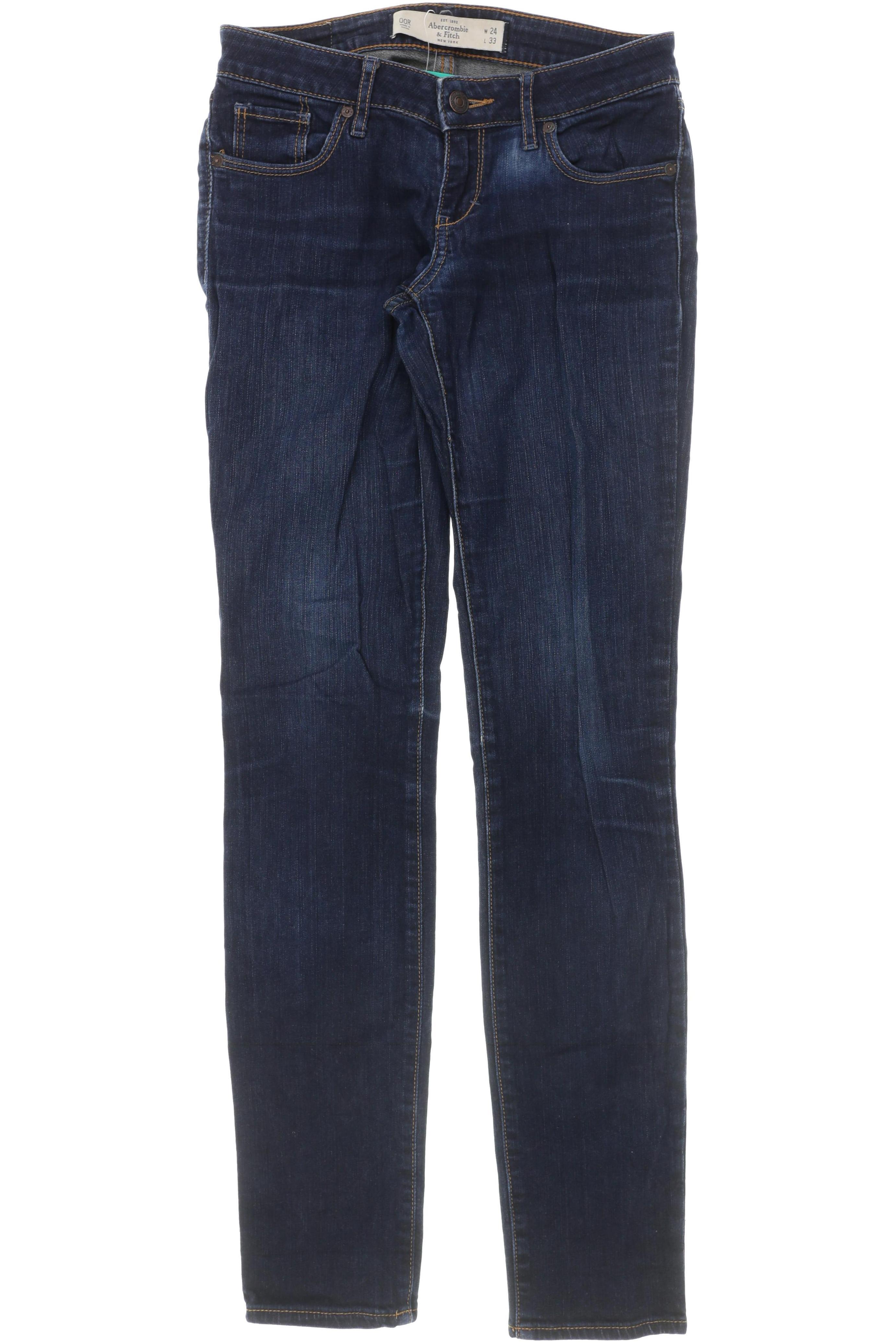 

Abercrombie & Fitch Damen Jeans, blau, Gr. 24