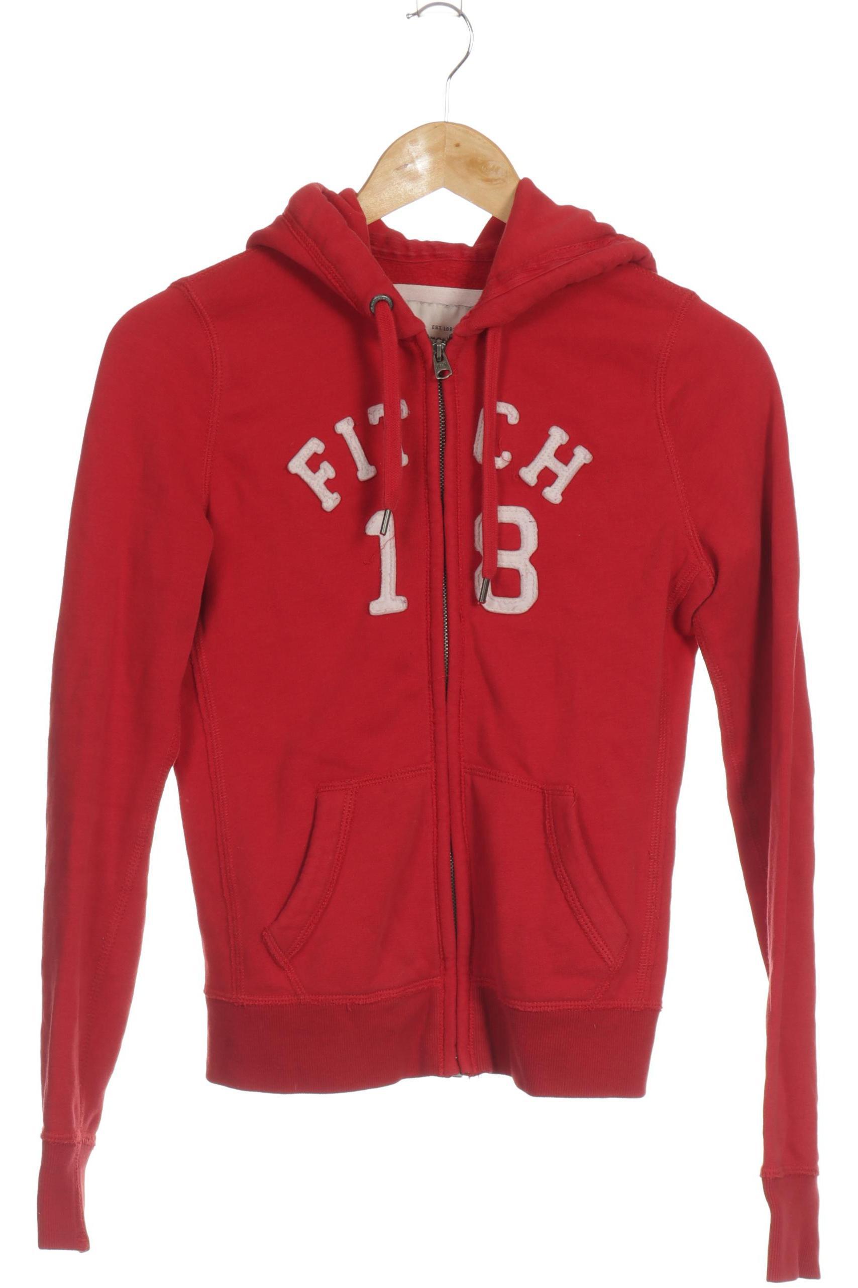 

Abercrombie & Fitch Damen Kapuzenpullover, rot, Gr.