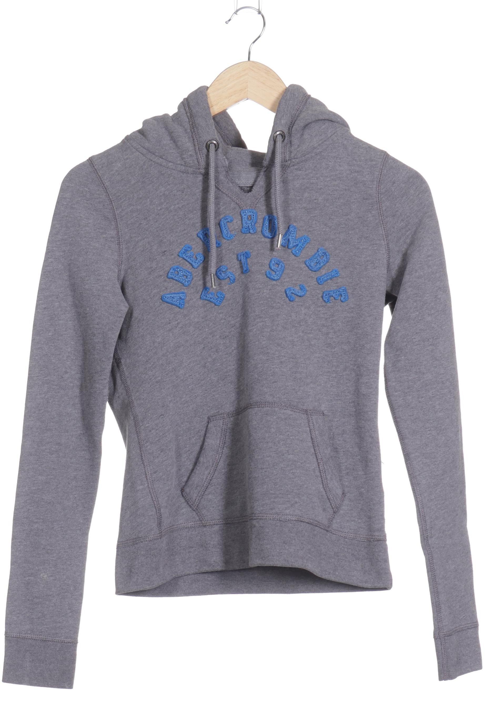 

Abercrombie & Fitch Damen Kapuzenpullover, grau, Gr.