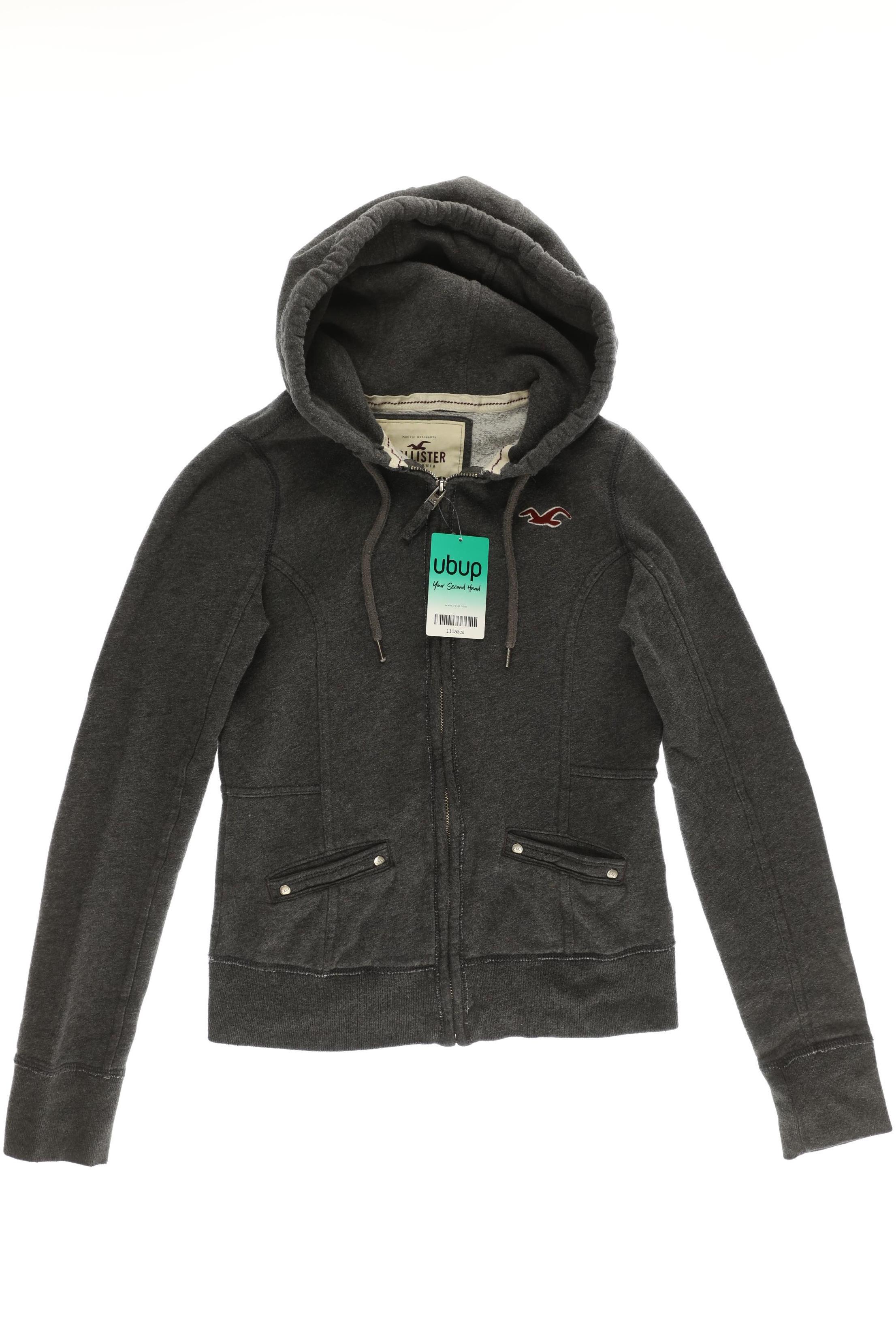 

Abercrombie & Fitch Damen Kapuzenpullover, grau, Gr.