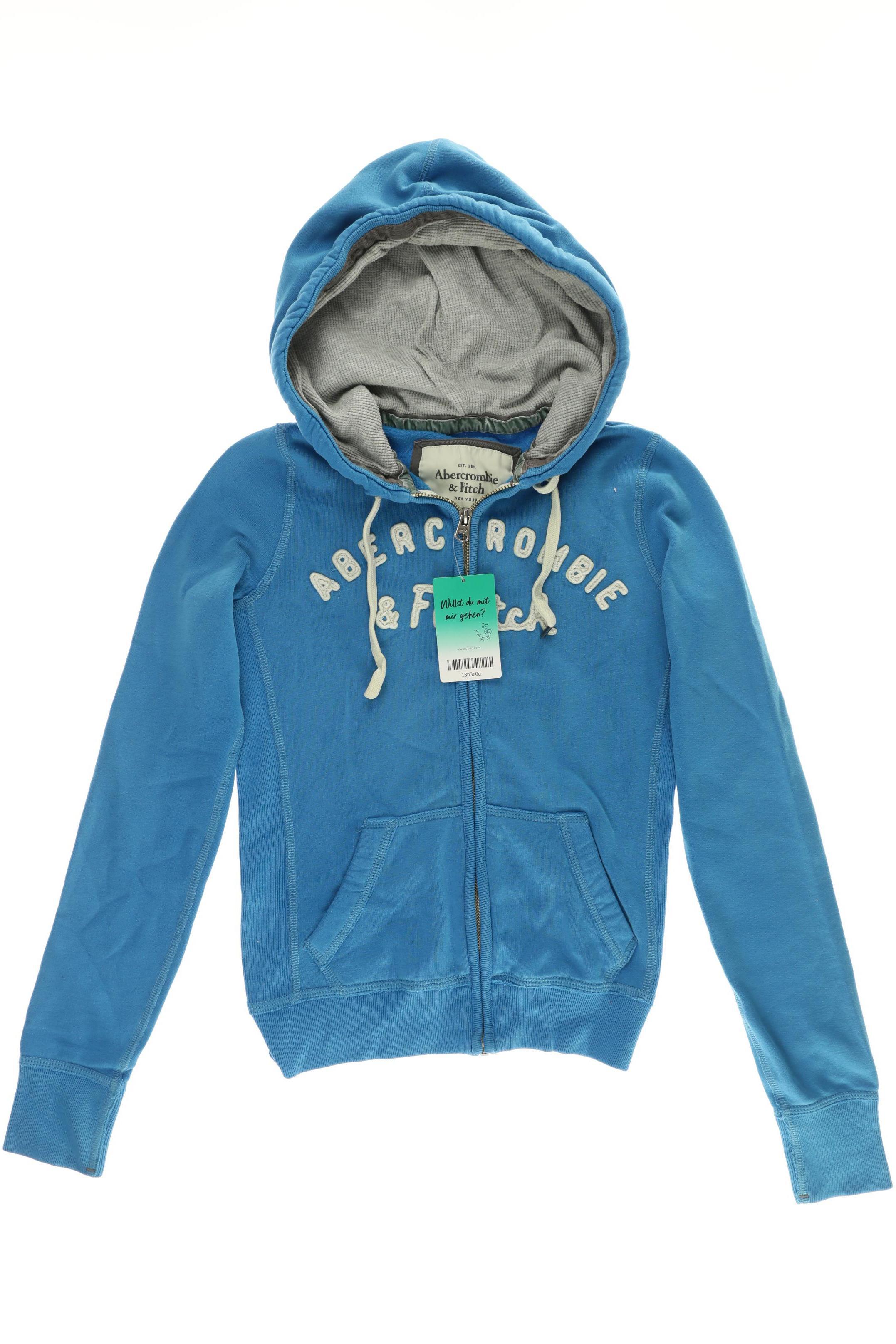 

Abercrombie & Fitch Damen Kapuzenpullover, blau, Gr.