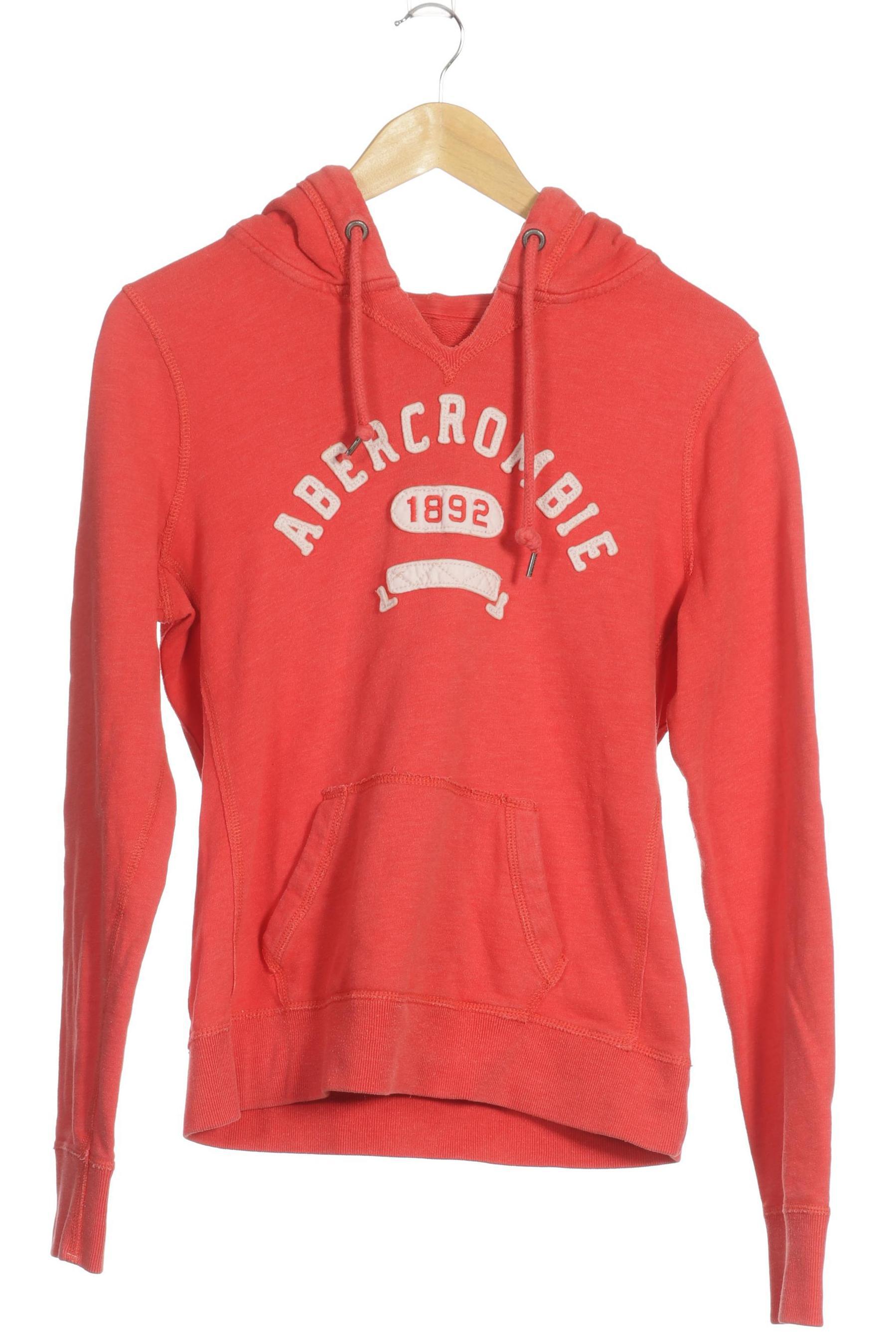 

Abercrombie & Fitch Damen Kapuzenpullover, rot, Gr.