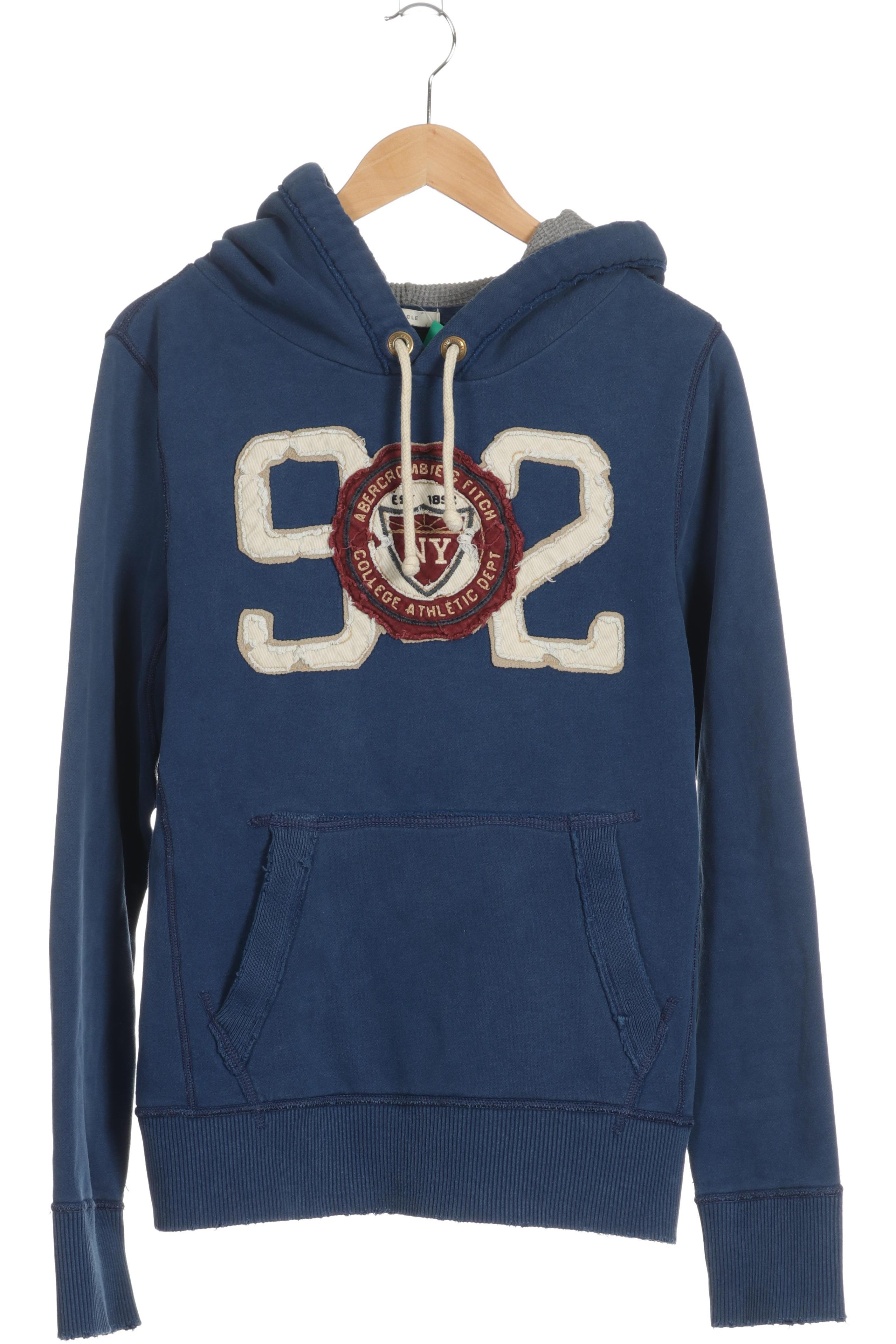 

Abercrombie & Fitch Damen Kapuzenpullover, blau, Gr.