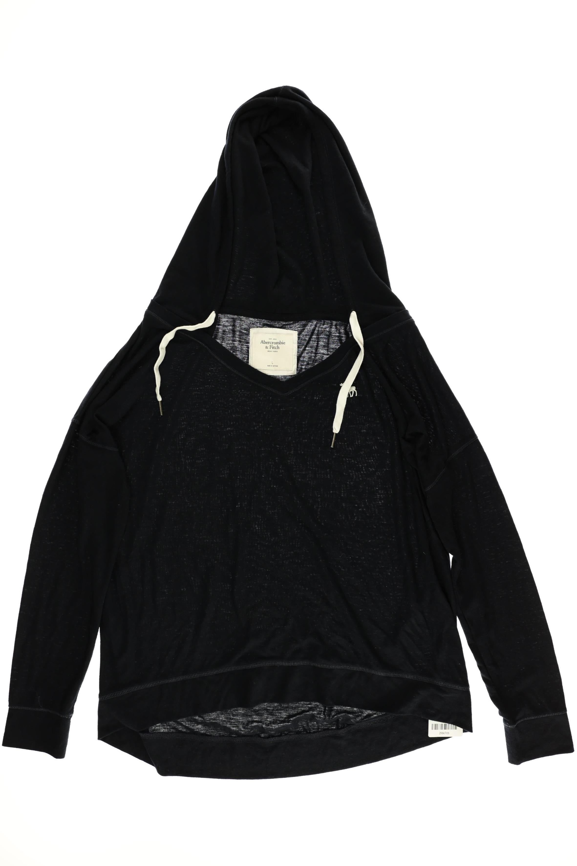 

Abercrombie & Fitch Damen Kapuzenpullover, schwarz, Gr.