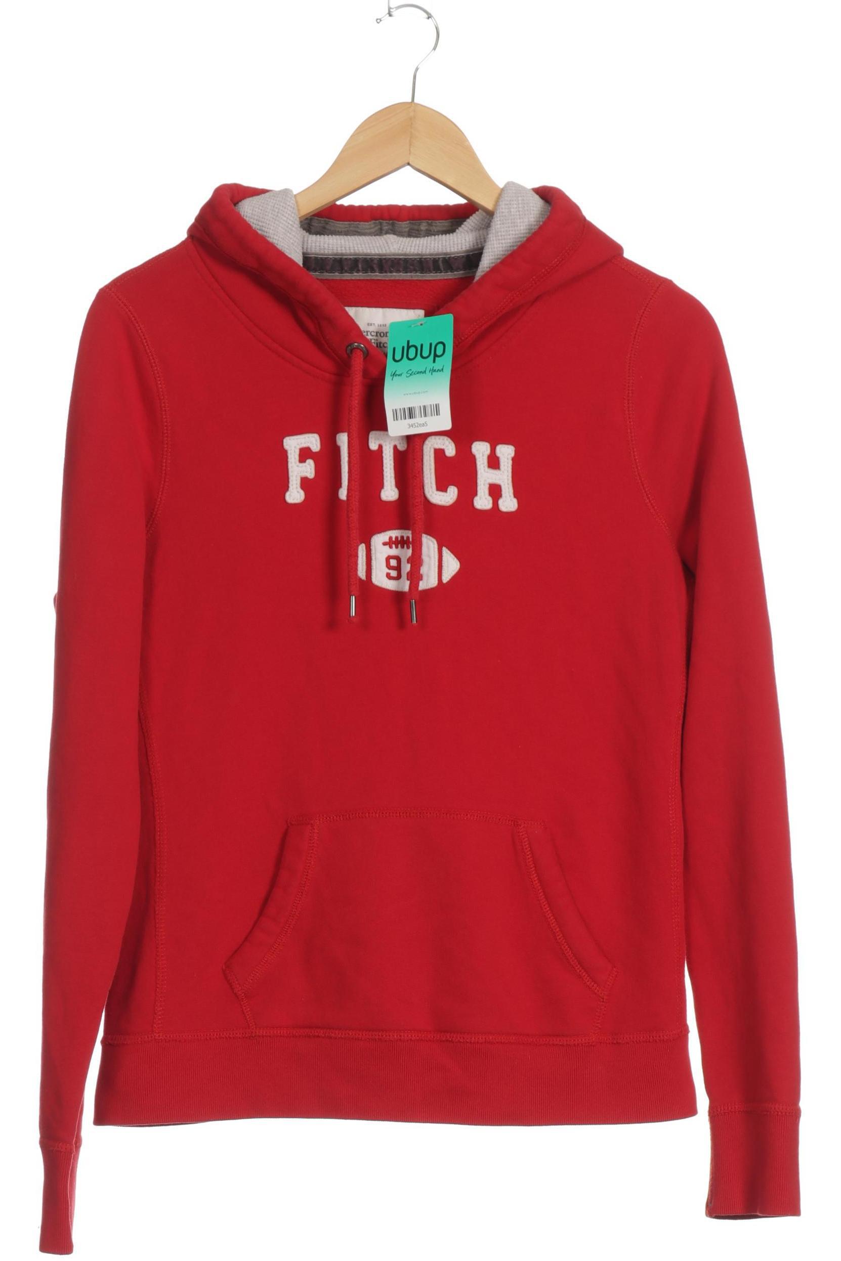 

Abercrombie & Fitch Damen Kapuzenpullover, rot, Gr.