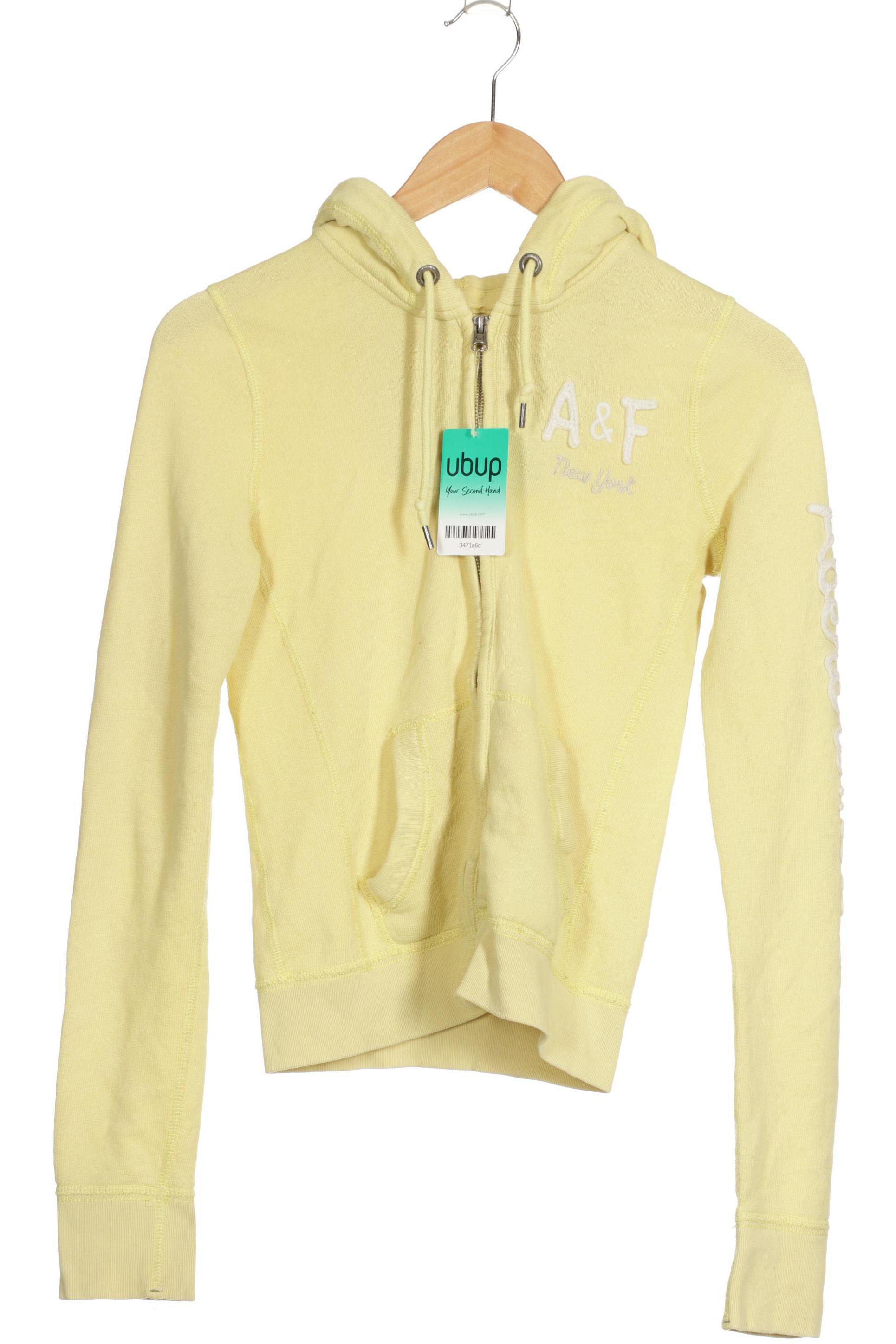 

Abercrombie & Fitch Damen Kapuzenpullover, gelb, Gr.