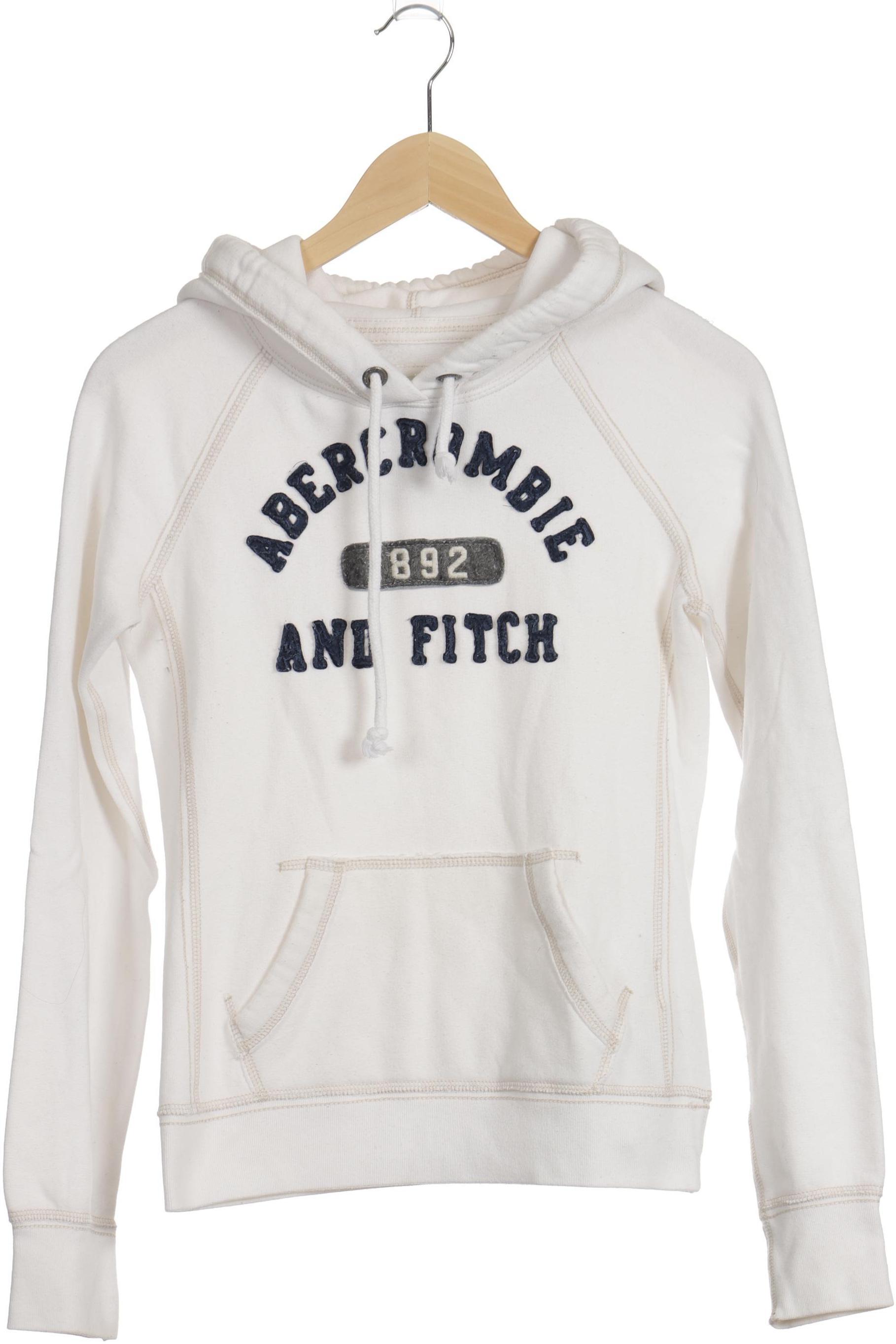 

Abercrombie & Fitch Damen Kapuzenpullover, weiß, Gr.