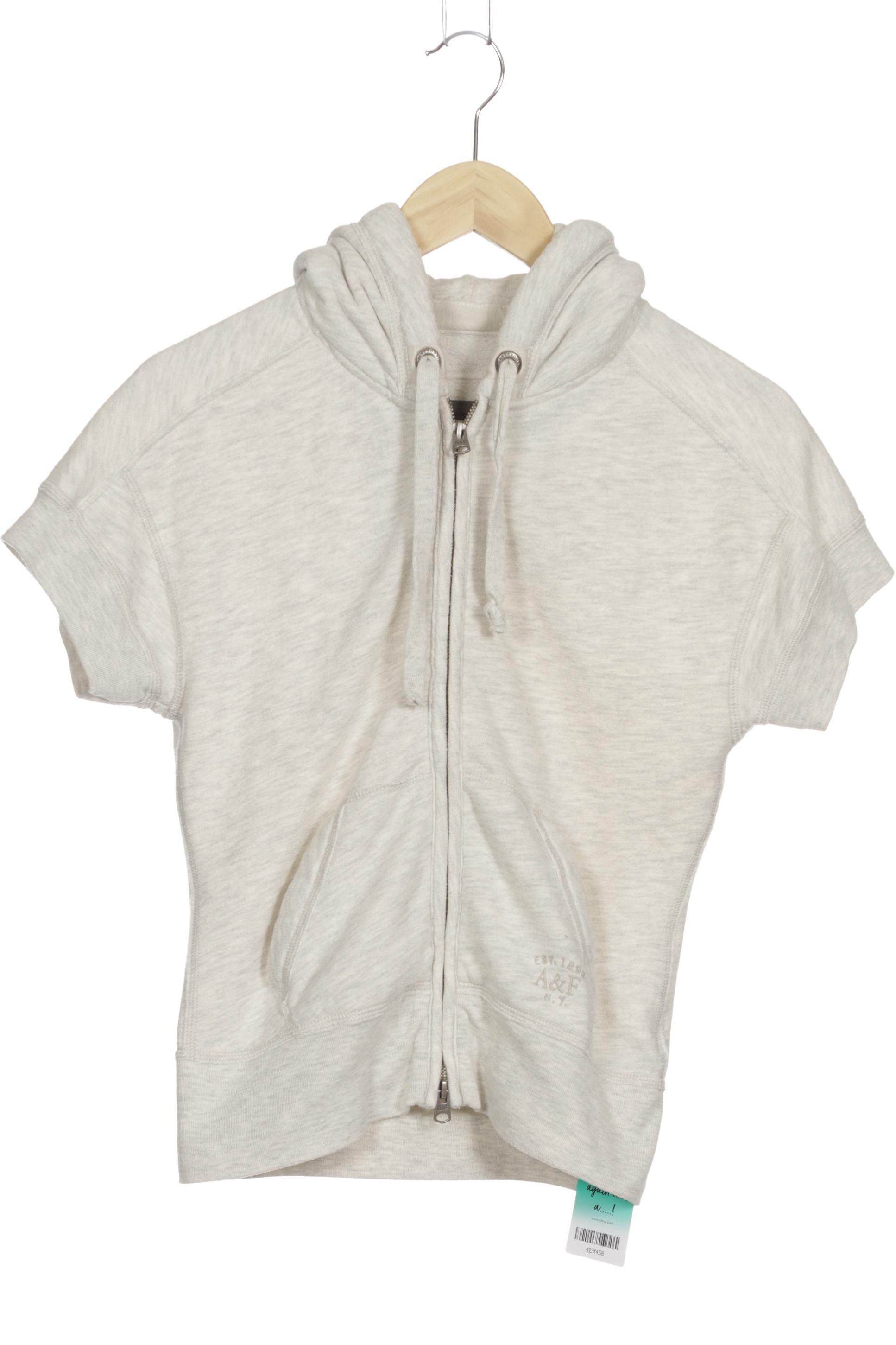 

Abercrombie & Fitch Damen Kapuzenpullover, grau, Gr.