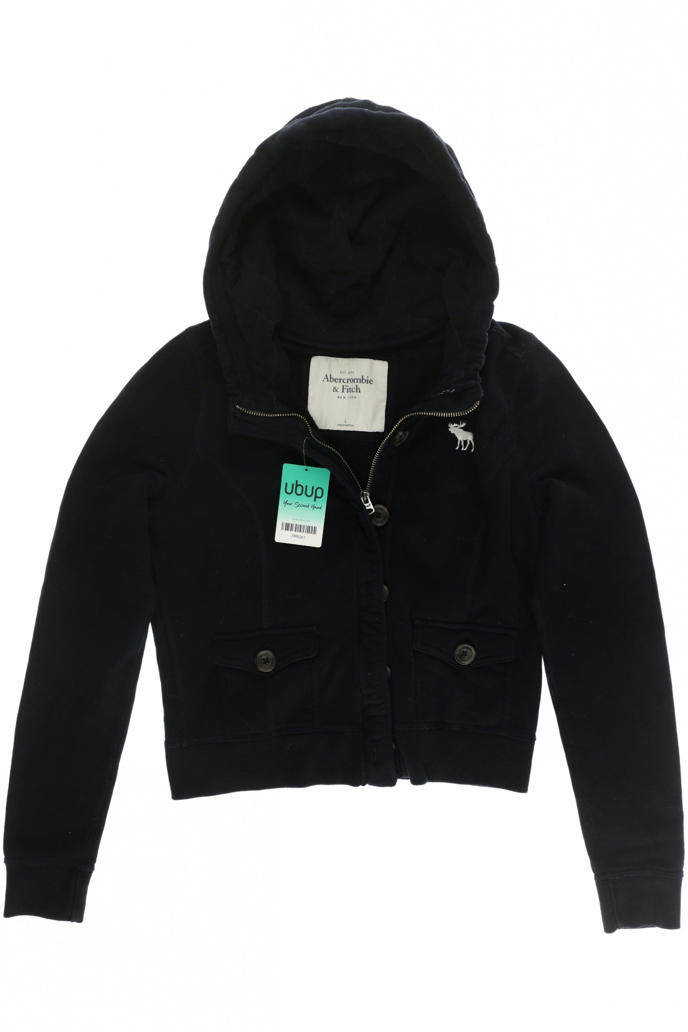 

Abercrombie & Fitch Damen Kapuzenpullover, blau, Gr.