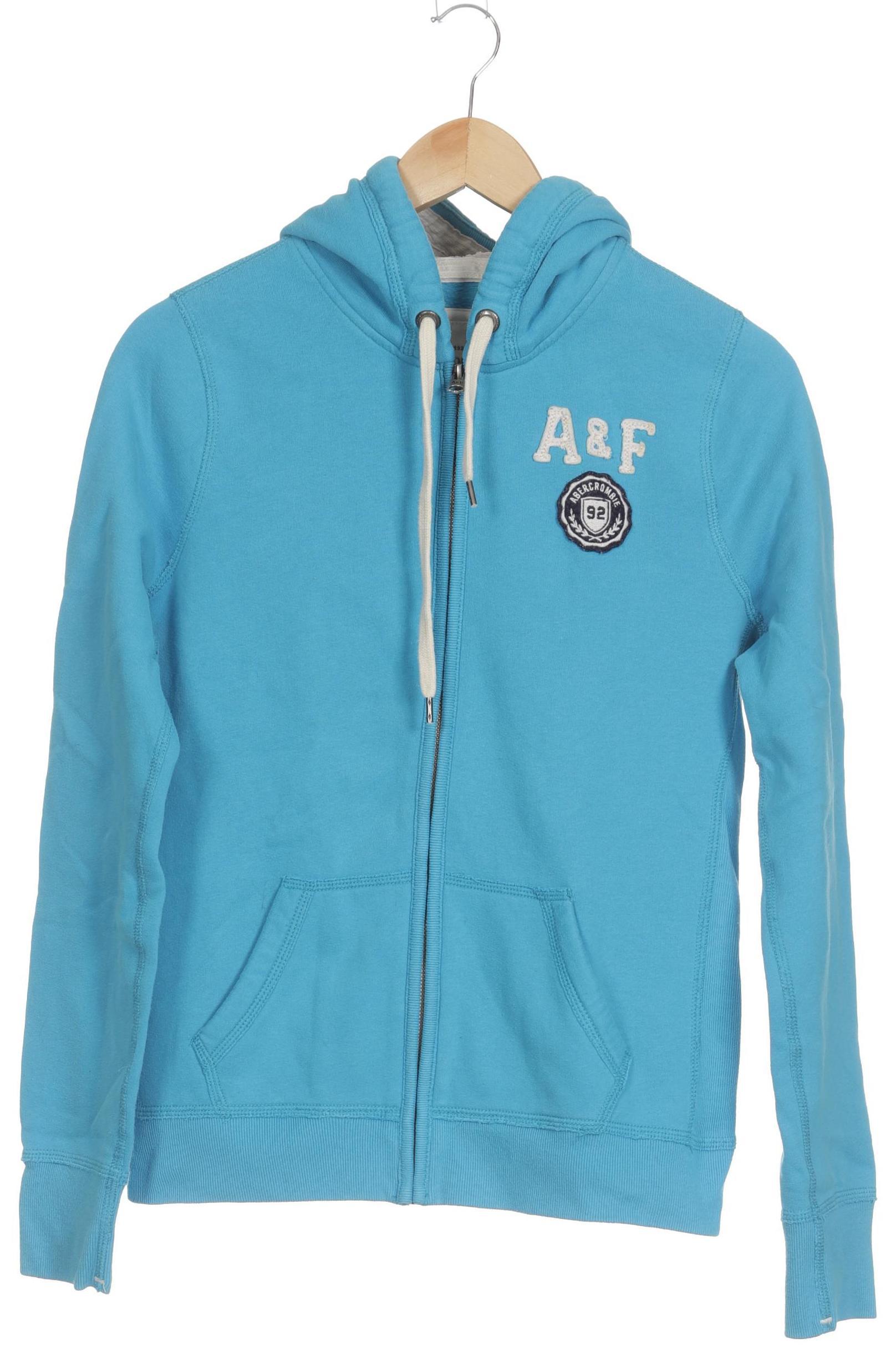 

Abercrombie & Fitch Damen Kapuzenpullover, blau, Gr.
