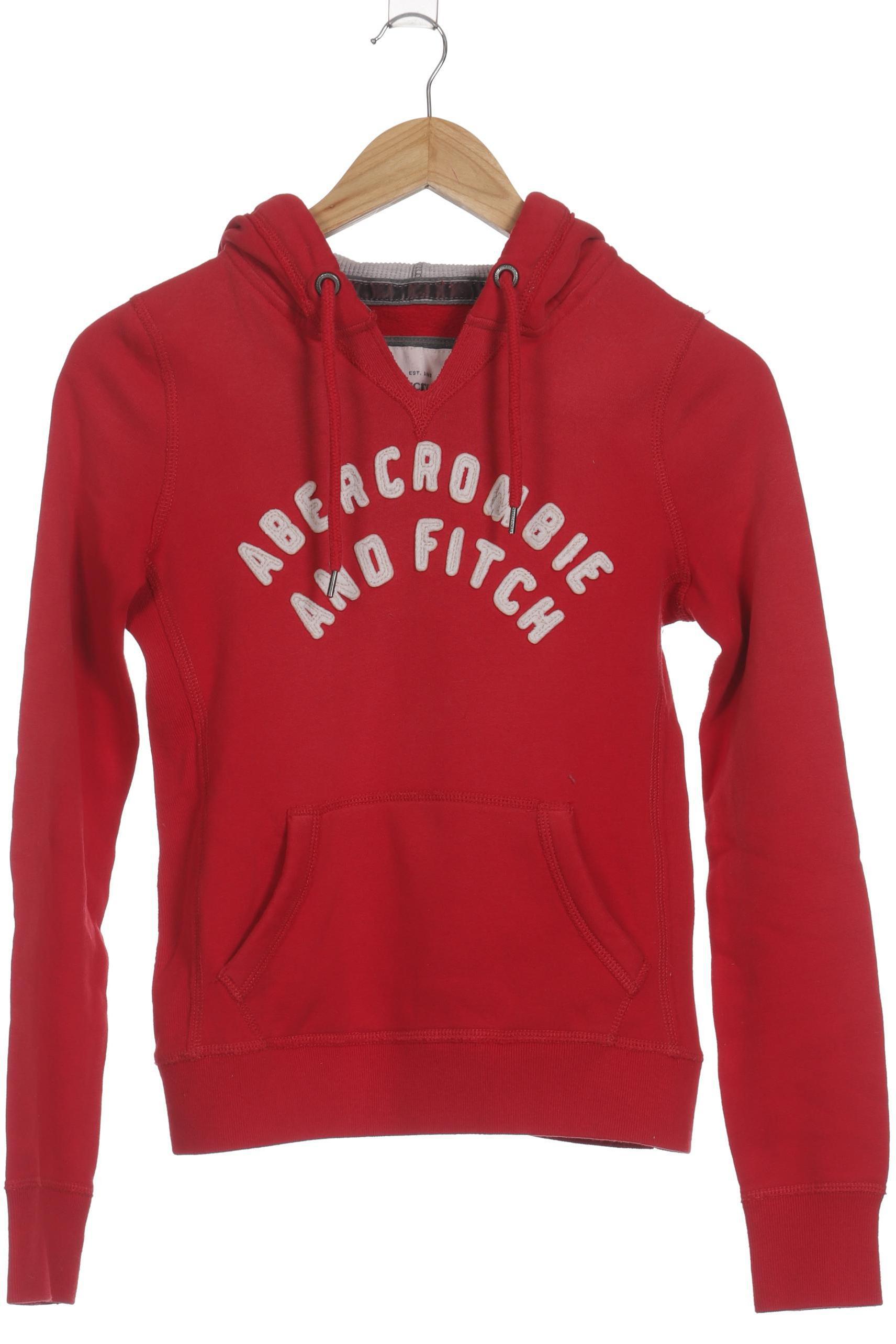 

Abercrombie & Fitch Damen Kapuzenpullover, rot, Gr.